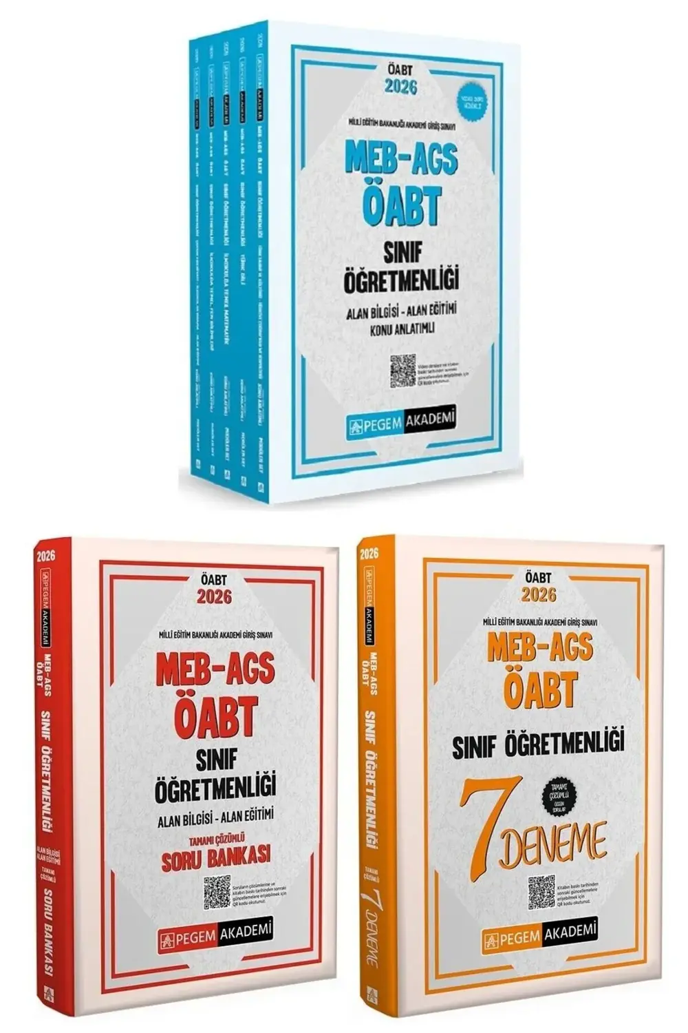 Pegem 2026 ÖABT MEB-AGS Sınıf Öğretmenliği Konu Anlatımlı + Soru