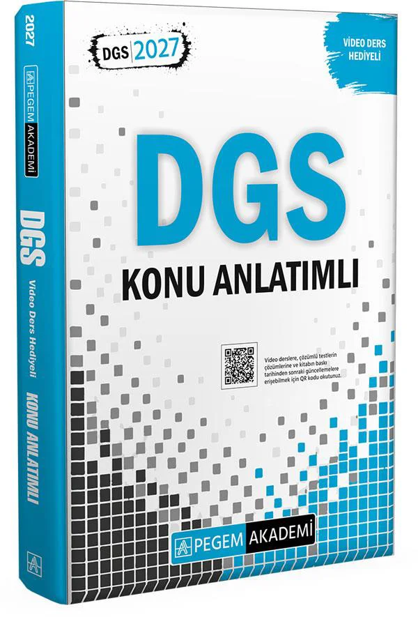 Pegem 2027 DGS Konu Anlatımlı (Video Ders Hediyeli)