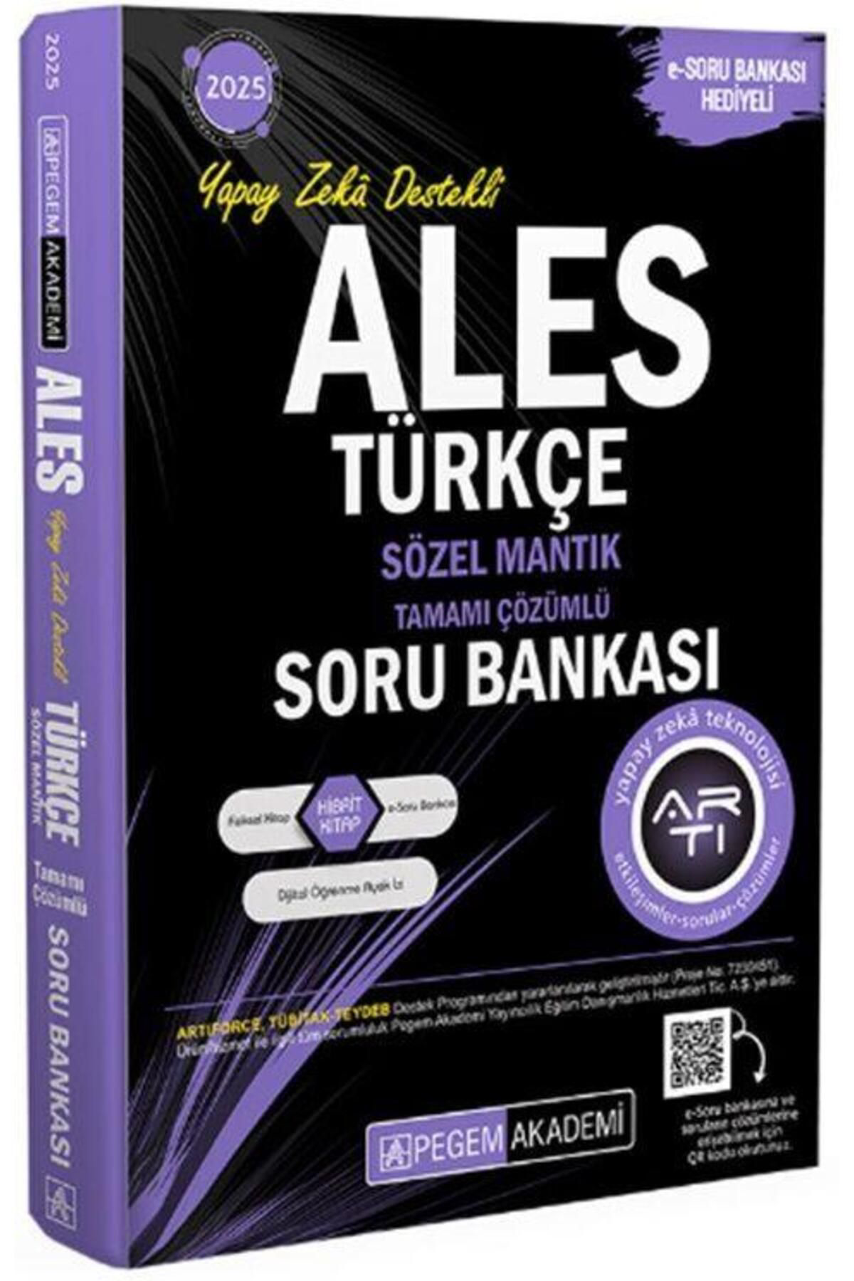 Pegem ALES Türkçe Sözel Mantık Soru Bankası