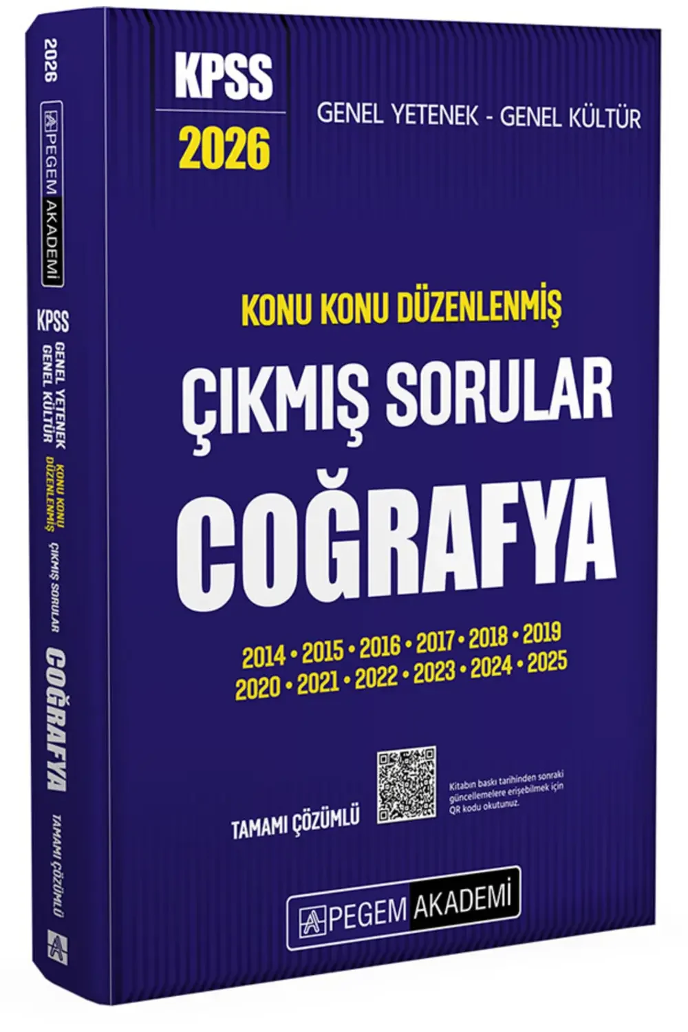 Pegem Coğrafya KPSS ÇIKMIŞ SORULAR
