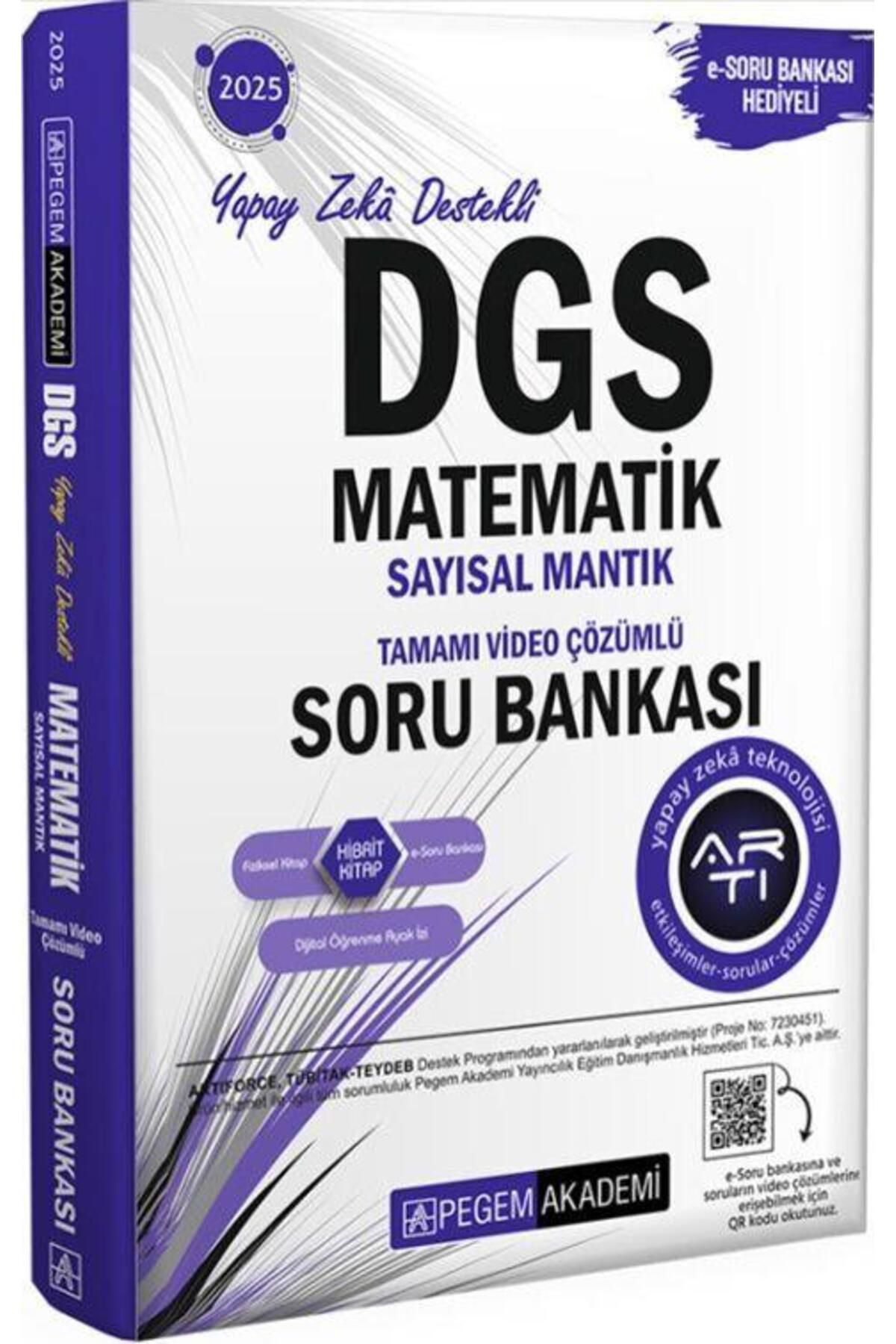 Pegem DGS Matematik Sayısal Mantık Tamamı Video Çözümlü Soru Bank Pegem DGS Matematik Sayısal Mantık Tamamı Video Çözümlü Soru Bank