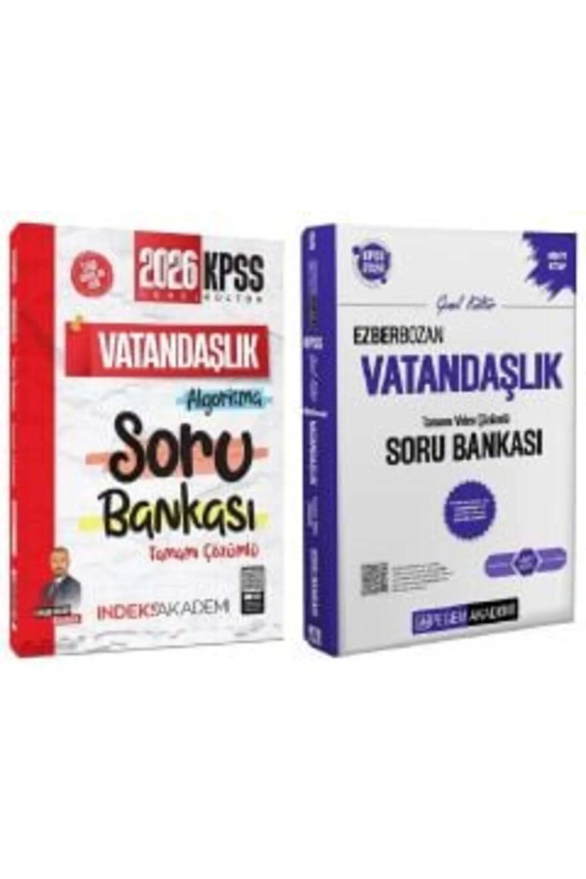 Pegem + İndeks 2026 KPSS Vatandaşlık Ezberbozan Soru Bankası 2 li