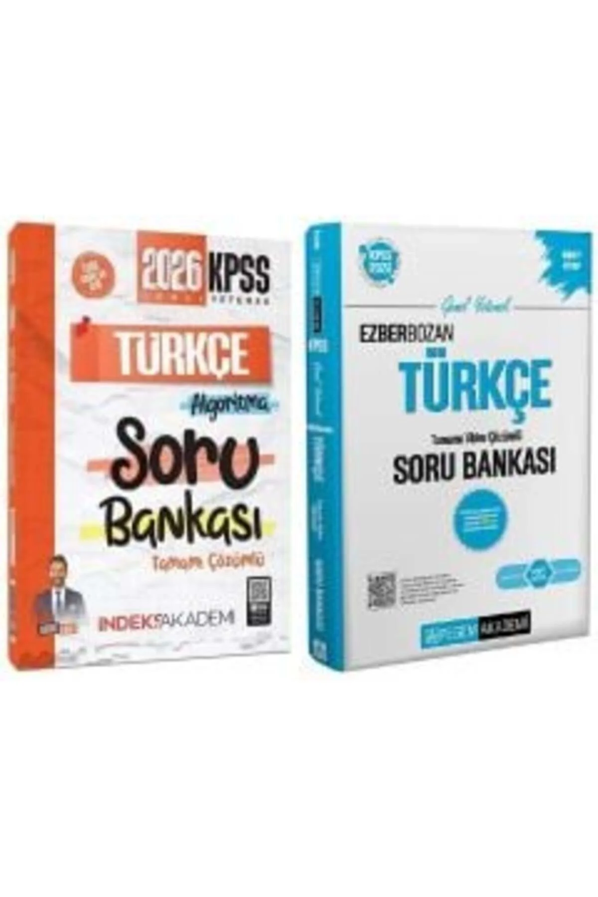 Pegem + İndeks 2026 KPSS Türkçe Ezberbozan Soru Bankası 2 li Set 