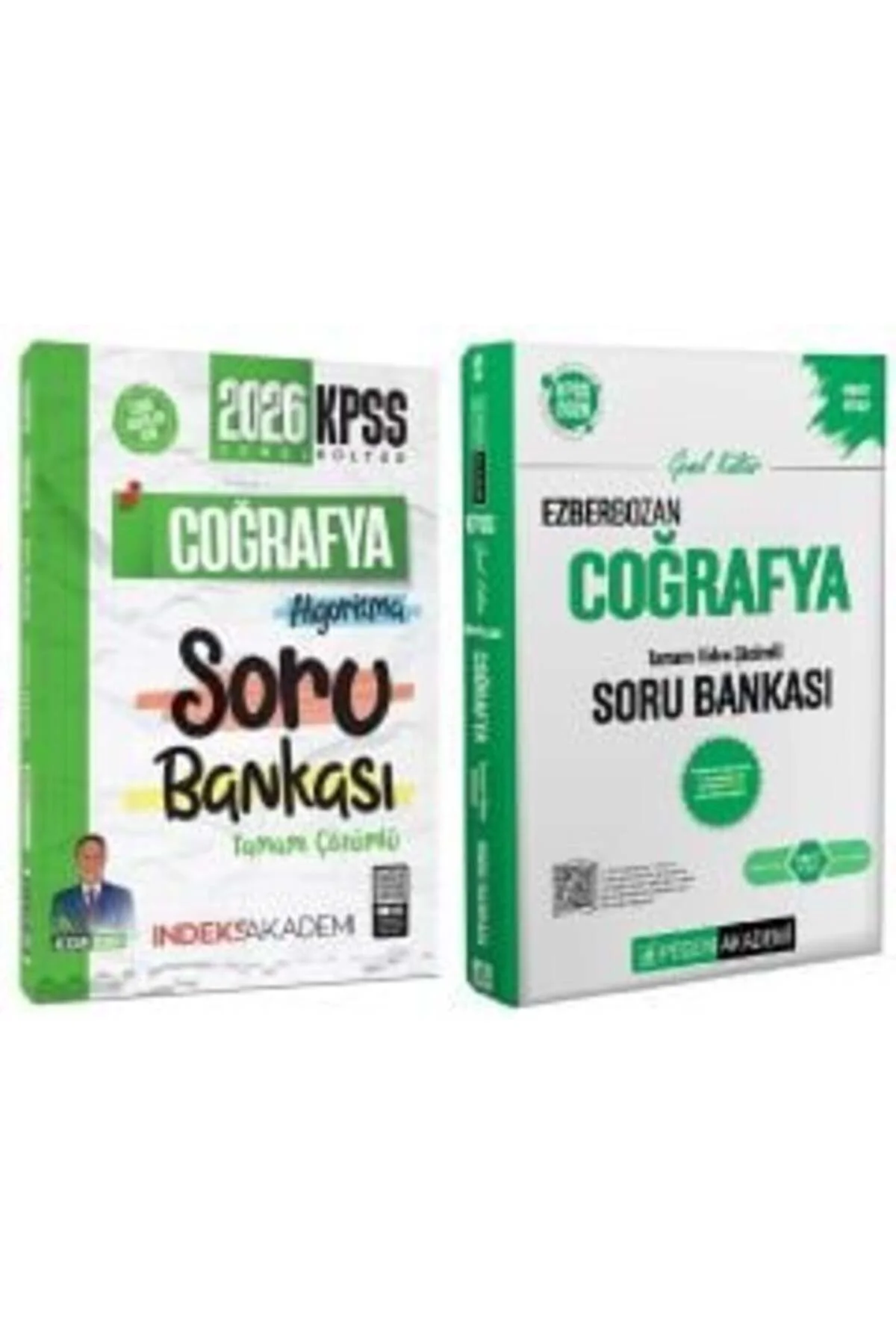Pegem + İndeks 2026 KPSS Coğrafya Ezberbozan Soru Bankası 2 li Se