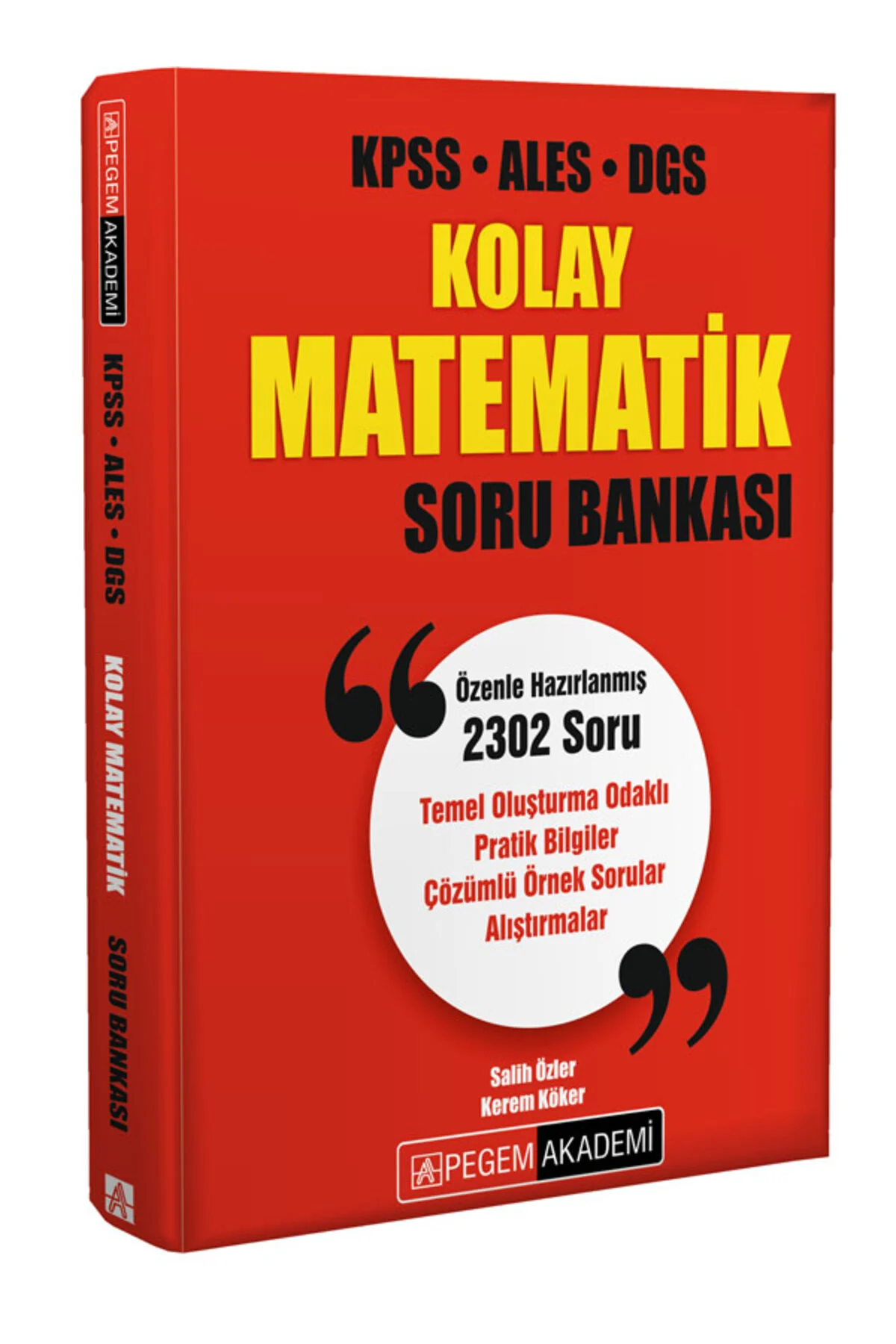 Pegem KOLAY Matematik Soru Bankası Pegem KOLAY Matematik Soru Bankası