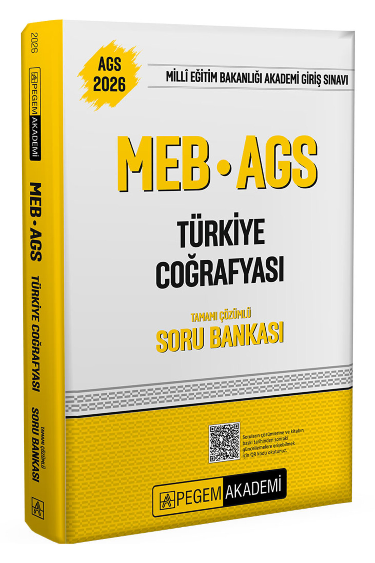 Pegem MEB AGS Soru Bankası Türkiye Coğrafyası Tamamı Çözümlü Pegem MEB AGS Soru Bankası Türkiye Coğrafyası Tamamı Çözümlü
