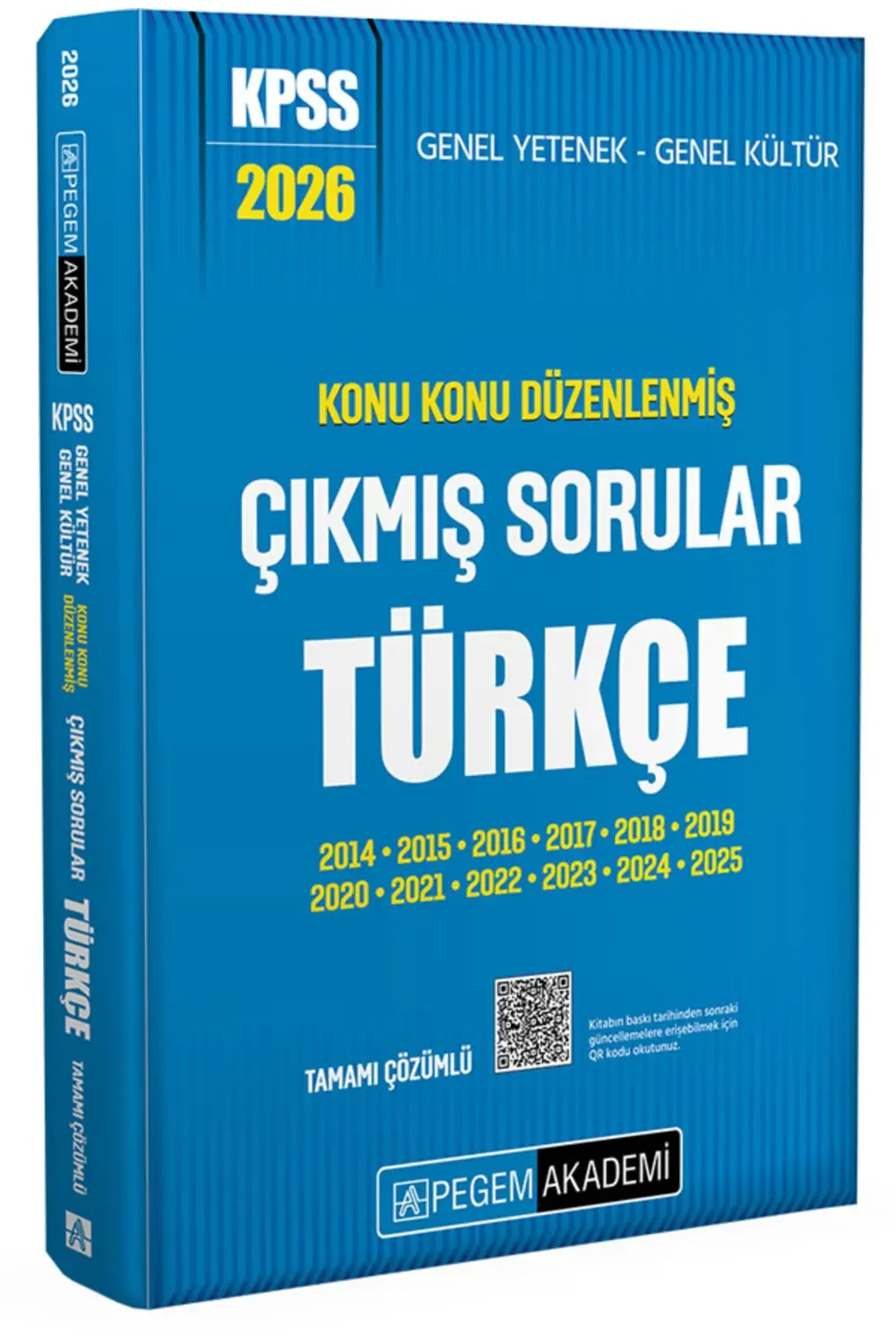 Pegem Türkçe KPSS ÇIKMIŞ SORULAR Fiyatı, Yorumları ve Özellikleri