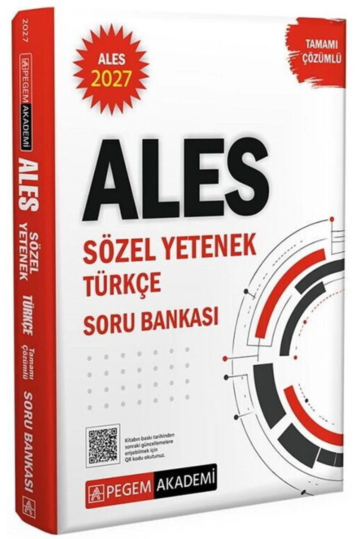 Pegem Yayınları 2027 ALES Sözel Yetenek Türkçe Tamamı Çözümlü Soru Bankası Pegem Yayınları 2027 ALES Sözel Yetenek Türkçe Tamamı Çözümlü Soru Bankası