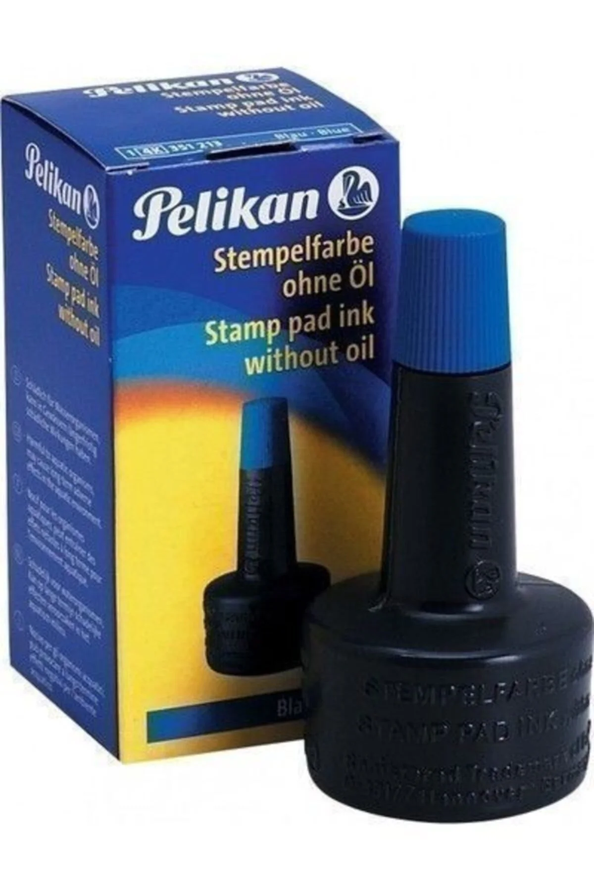 Pelikan Istampa Mürekkebi Mavi 30 Cc. No:351213