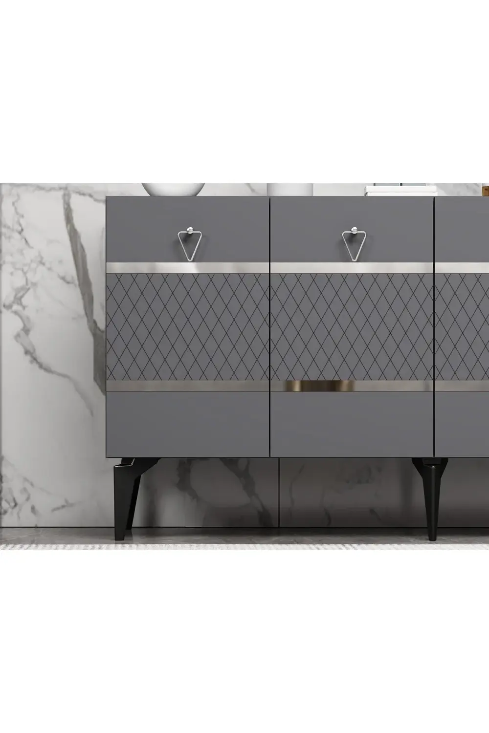 PELİNCT KONSOL ANTRASİT GÜMÜŞ