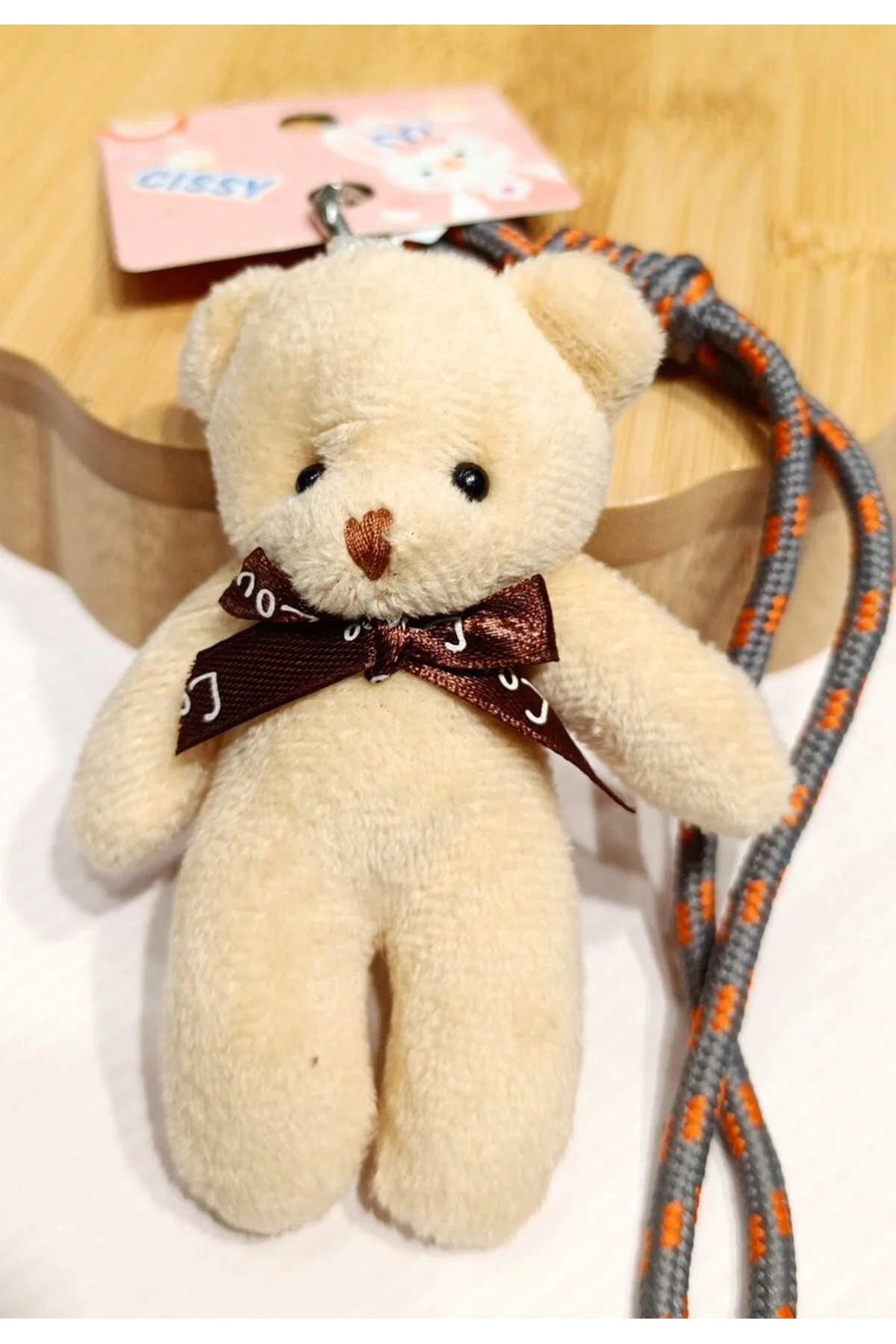 Peluş Ayıcıklı Gösterişli Anahtarlık