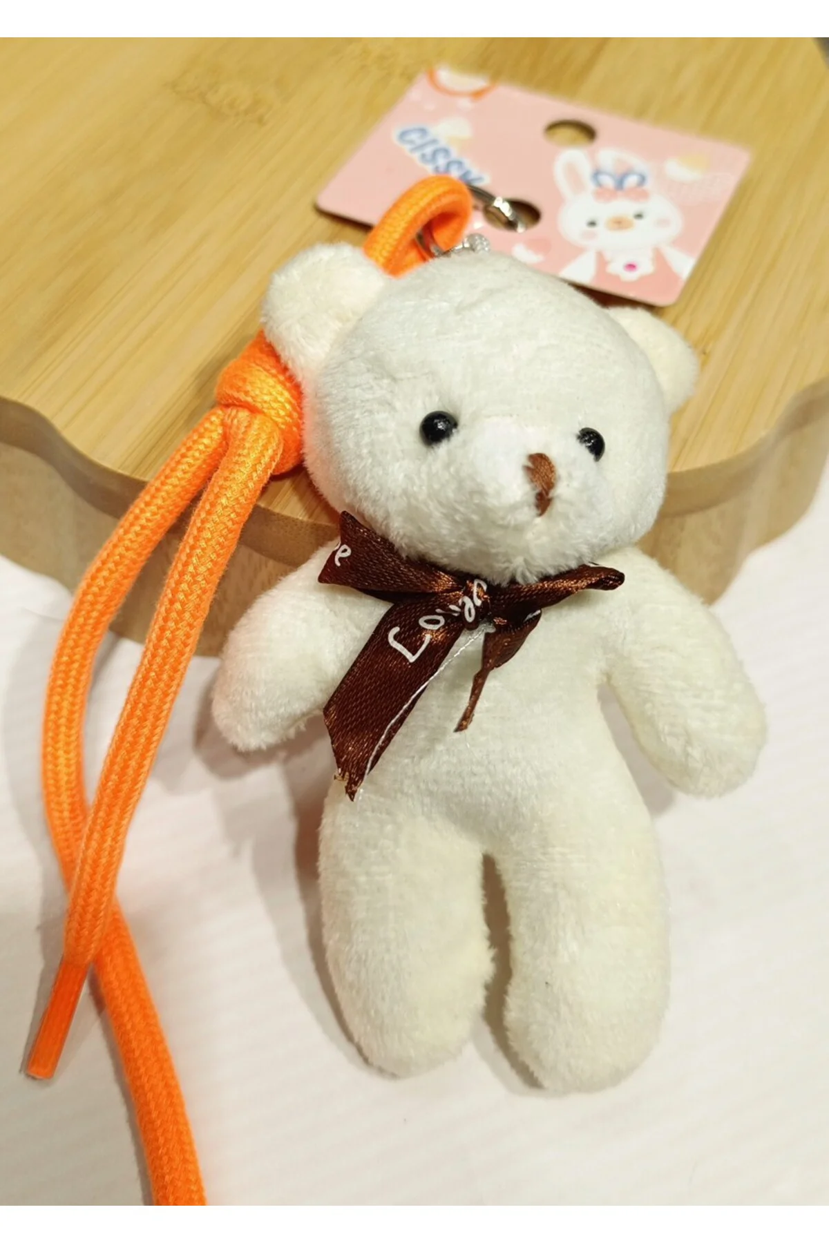 Peluş Ayıcıklı Gösterişli Anahtarlık