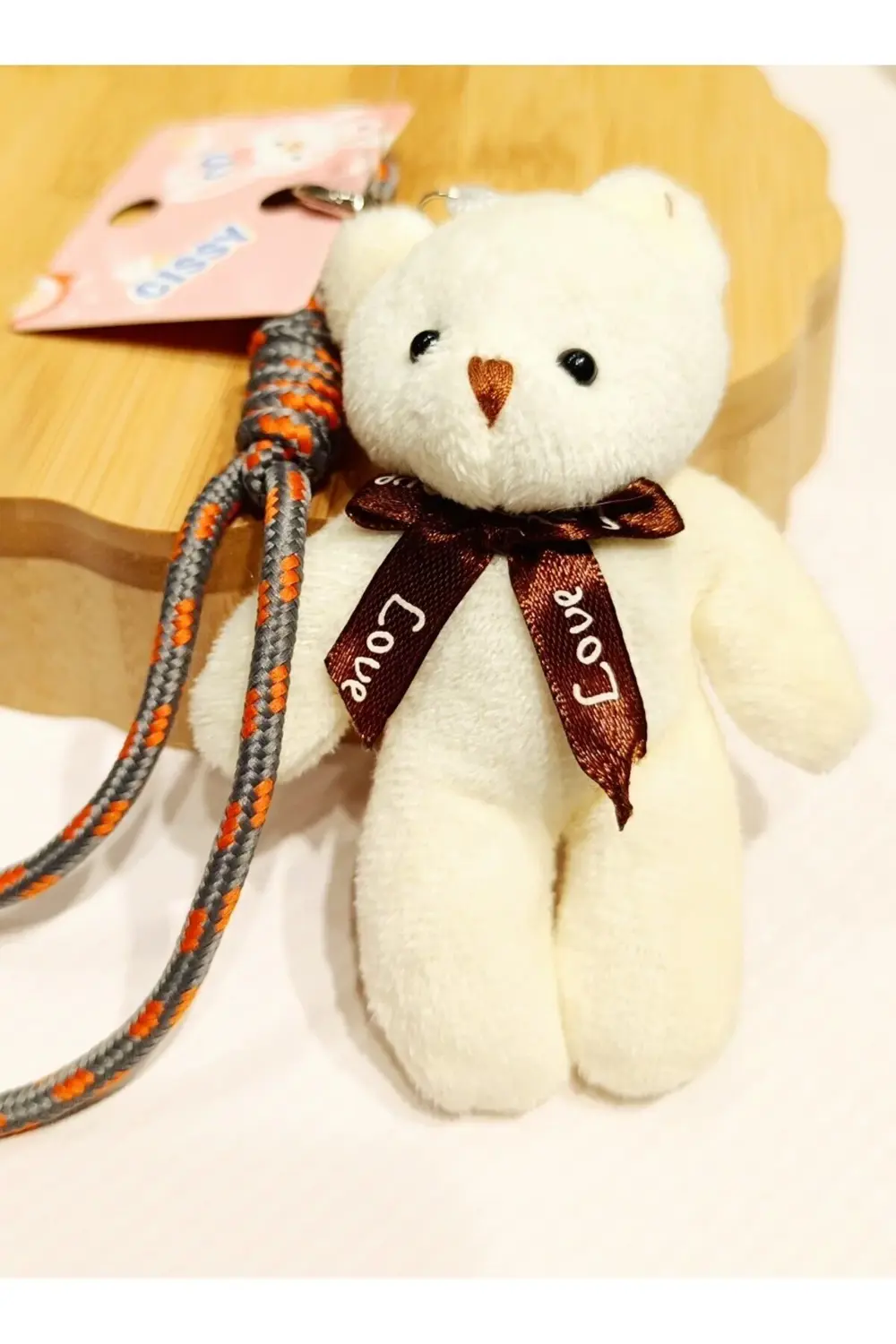 Peluş Ayıcıklı Gösterişli Anahtarlık