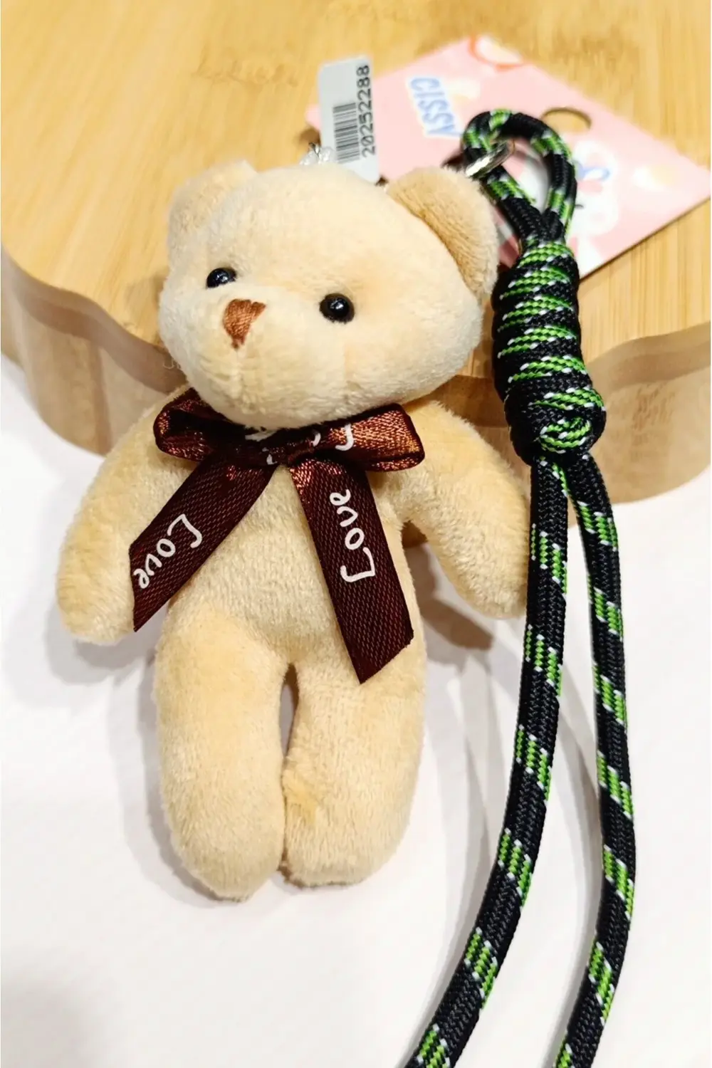 Peluş Ayıcıklı Gösterişli Anahtarlık