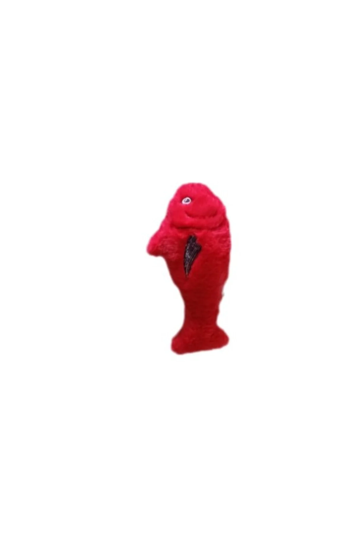 peluş balık kedi otlu zilli kedi oyuncagı 21x10 cm