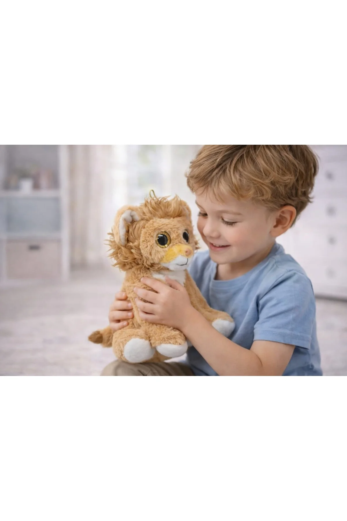 Peluş Cam Gözlü Hayvanlar 25 cm - Aslan (Lisinya) Peluş Cam Gözlü Hayvanlar 25 cm - Aslan (Lisinya)
