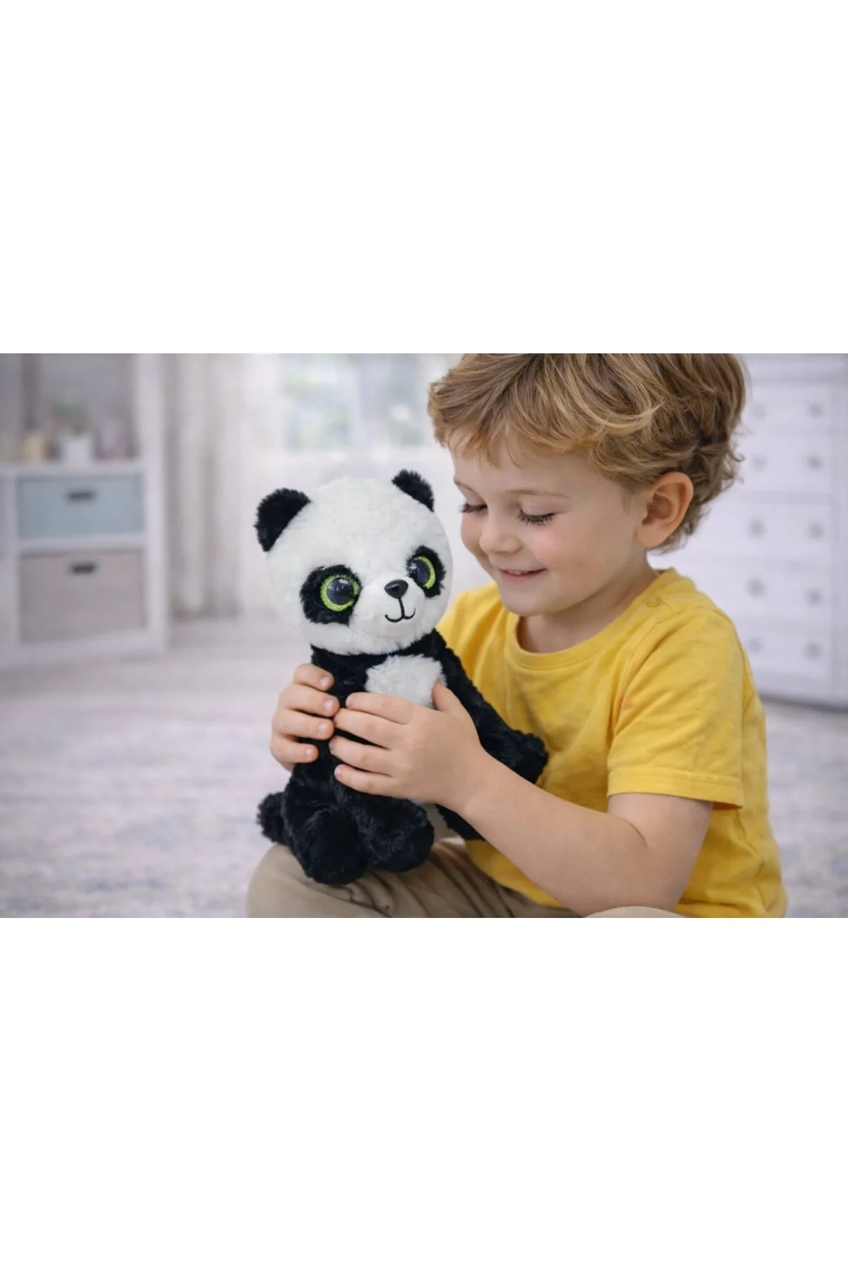 Peluş Cam Gözlü Hayvanlar 25 cm - Panda (Lisinya) Peluş Cam Gözlü Hayvanlar 25 cm - Panda (Lisinya)