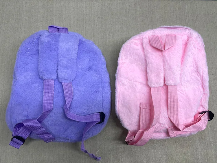 Peluş Deniz Kızı Figürlü Çocuk Sırt Çantası Eğlenceli Tasarım Peluş Deniz Kızı Figürlü Çocuk Sırt Çantası Eğlenceli Tasarım