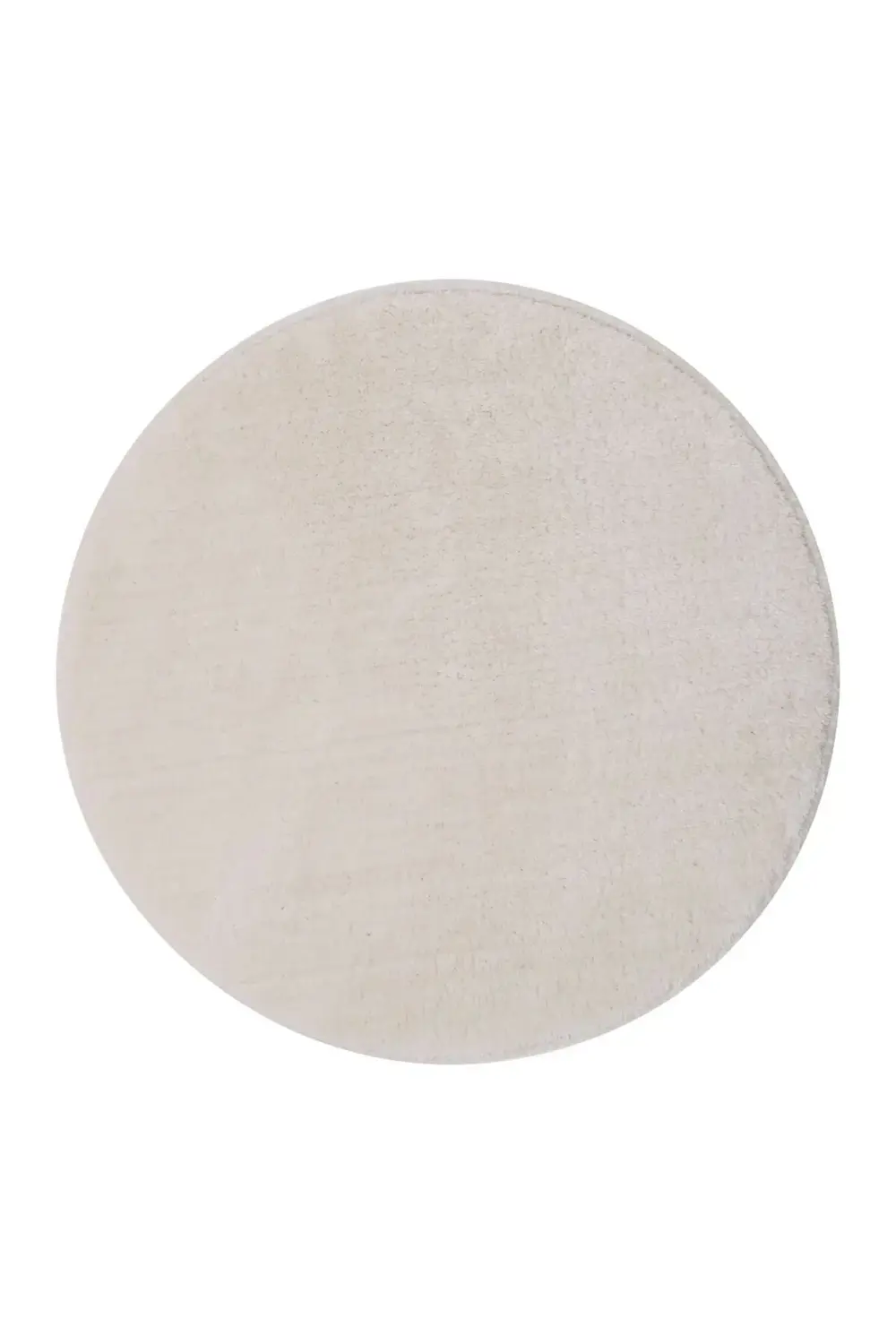 Peluş Halı Açık Vizon Cool Yıkanabilir Yuvarlak Post Yolluk Kilim