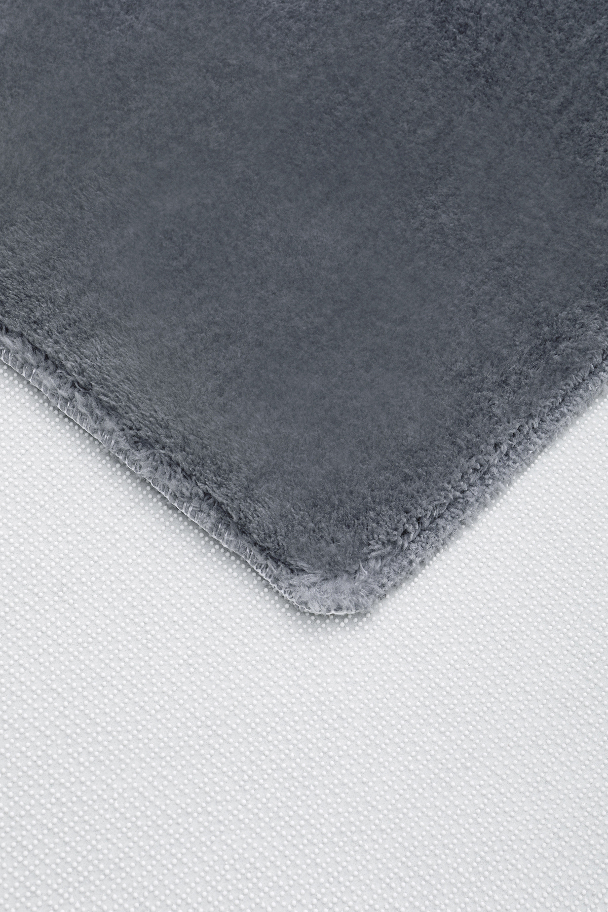 PELUŞ HALI KOYU GRİ RENK Yıkanabilir Kaymaz Kesme HALI Yolluk 160