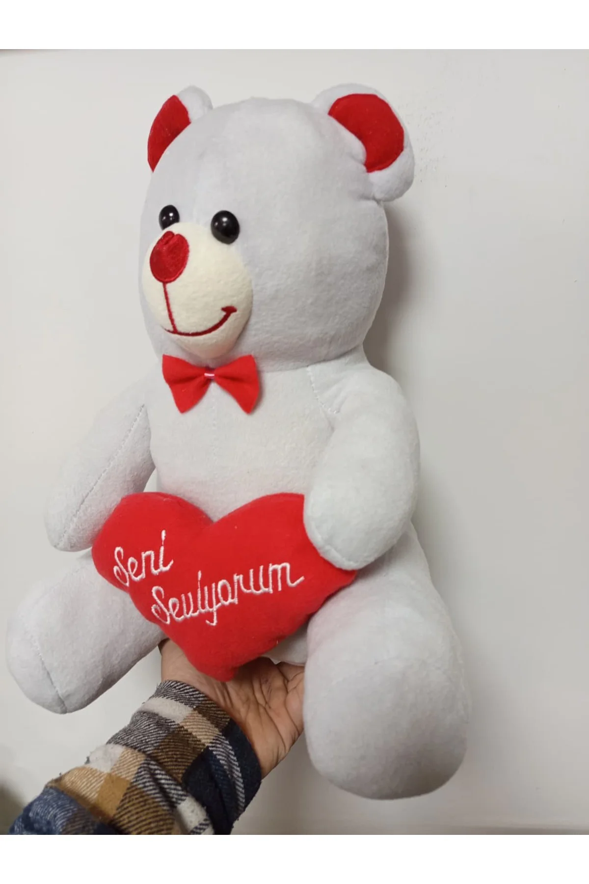 Peluş Kalpli Seni Seviyorum Ayı Peluş Kalpli Seni Seviyorum Ayı