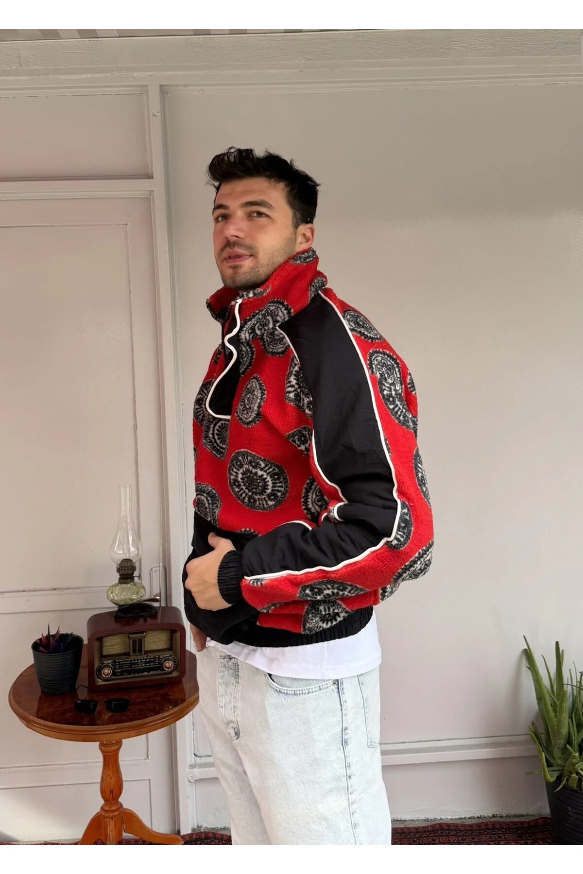 Peluş Kanguru Sweatshirt