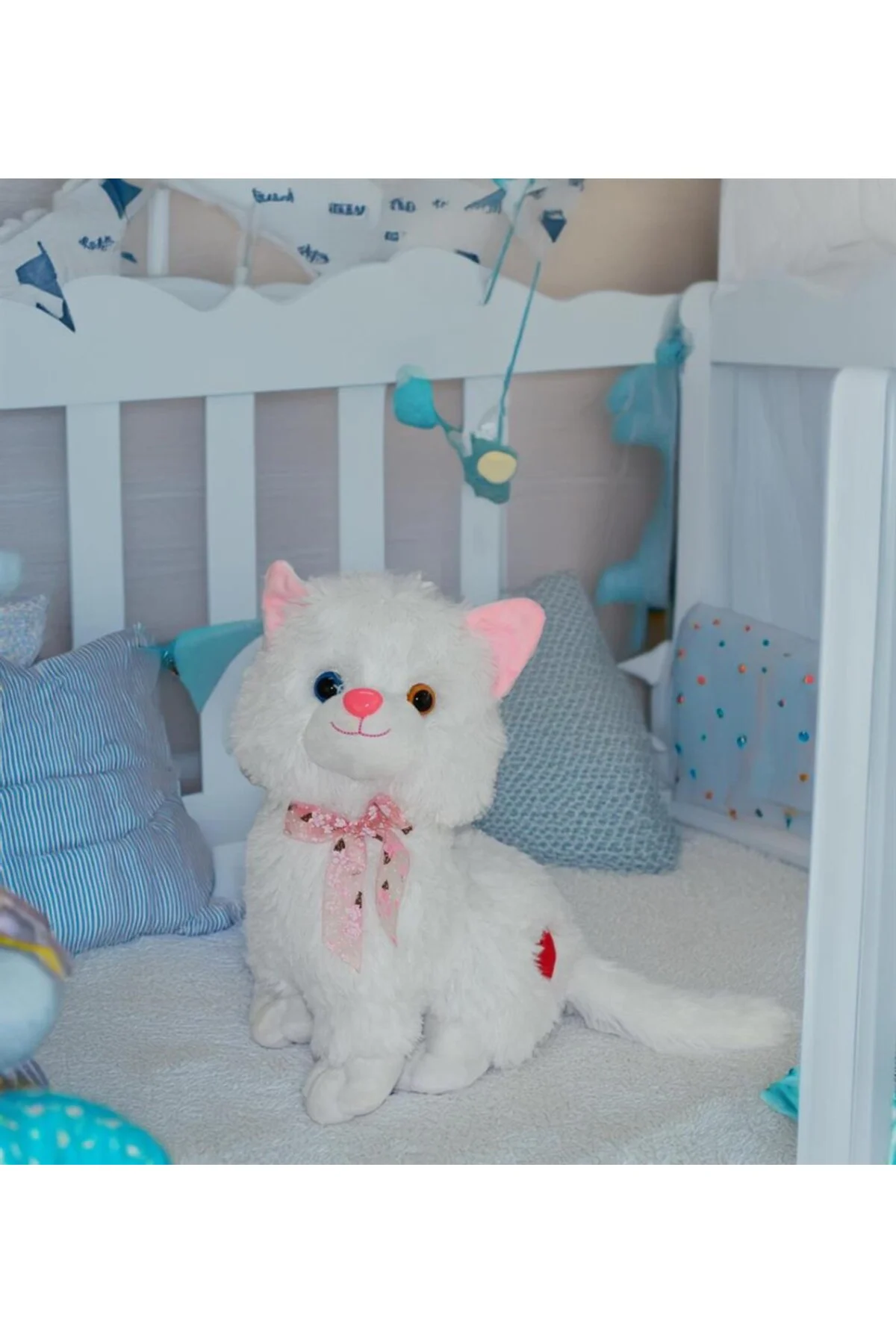 PELUŞ KEDİ 33CM HALLEY