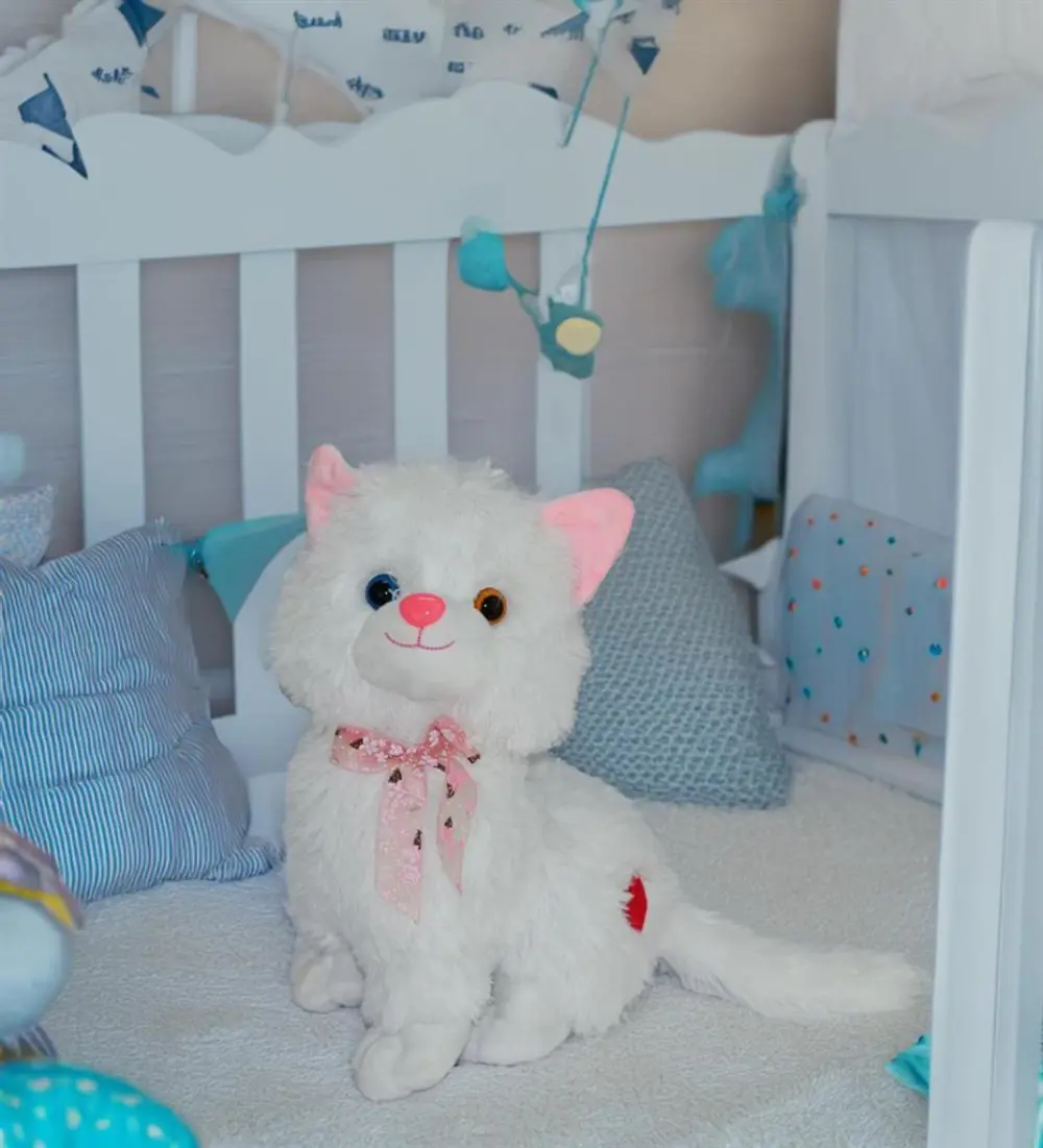 PELUŞ KEDİ 33CM HALLEY