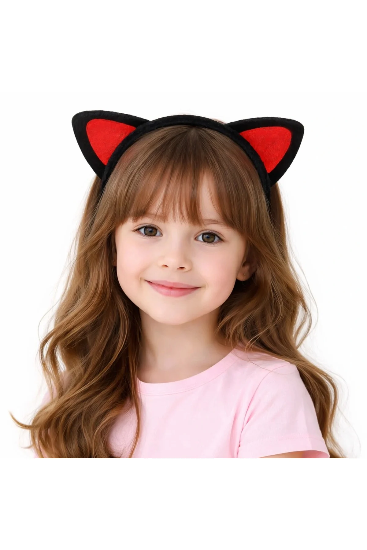Peluş Kedi Kulak Taç Kırmızı Siyah – Çocuk Parti & Kostüm Tac Peluş Kedi Kulak Taç Kırmızı Siyah – Çocuk Parti & Kostüm Tac