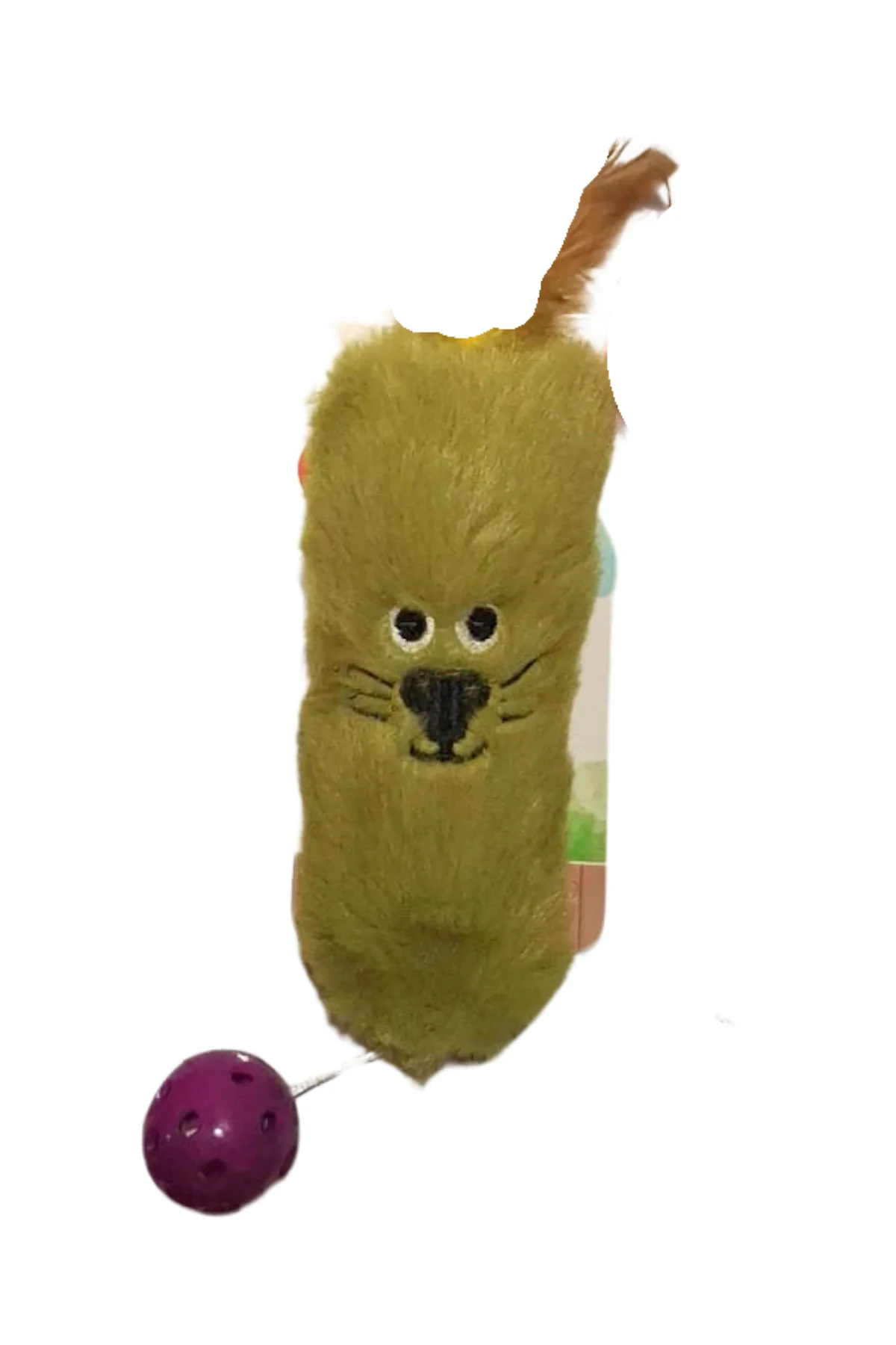 Peluş Kedi Oyuncağı Krem