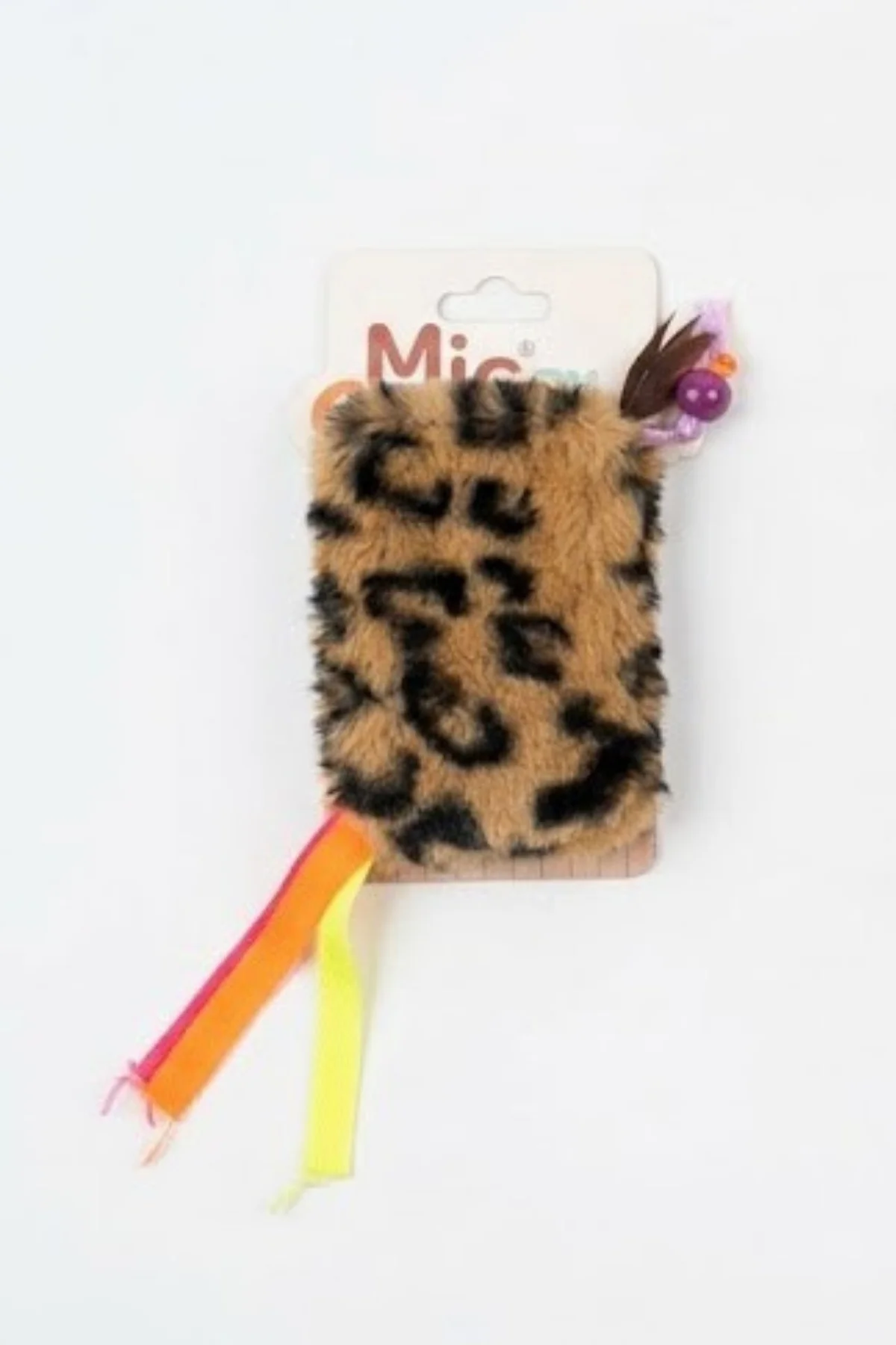 Peluş Kedi Oyuncağı Leopar Desenli
