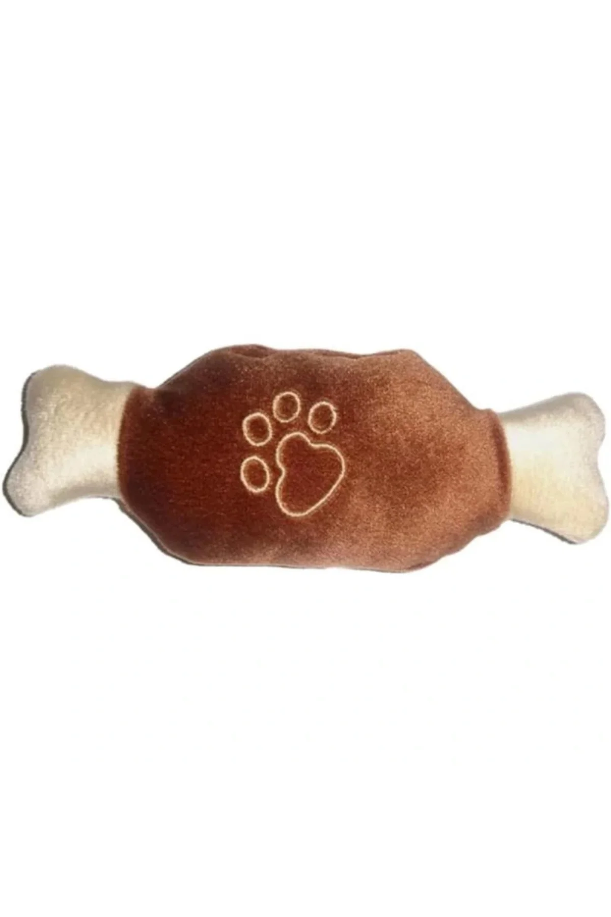 Peluş Kemik Dayanıklı Sesli Köpek Oyuncağı