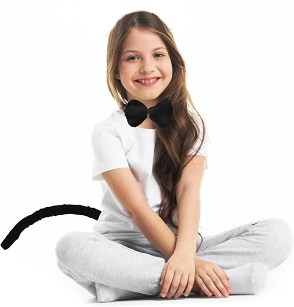 Peluş Kuyruk ve Papyon Seti Yetişkin ve Çocuklar İçin