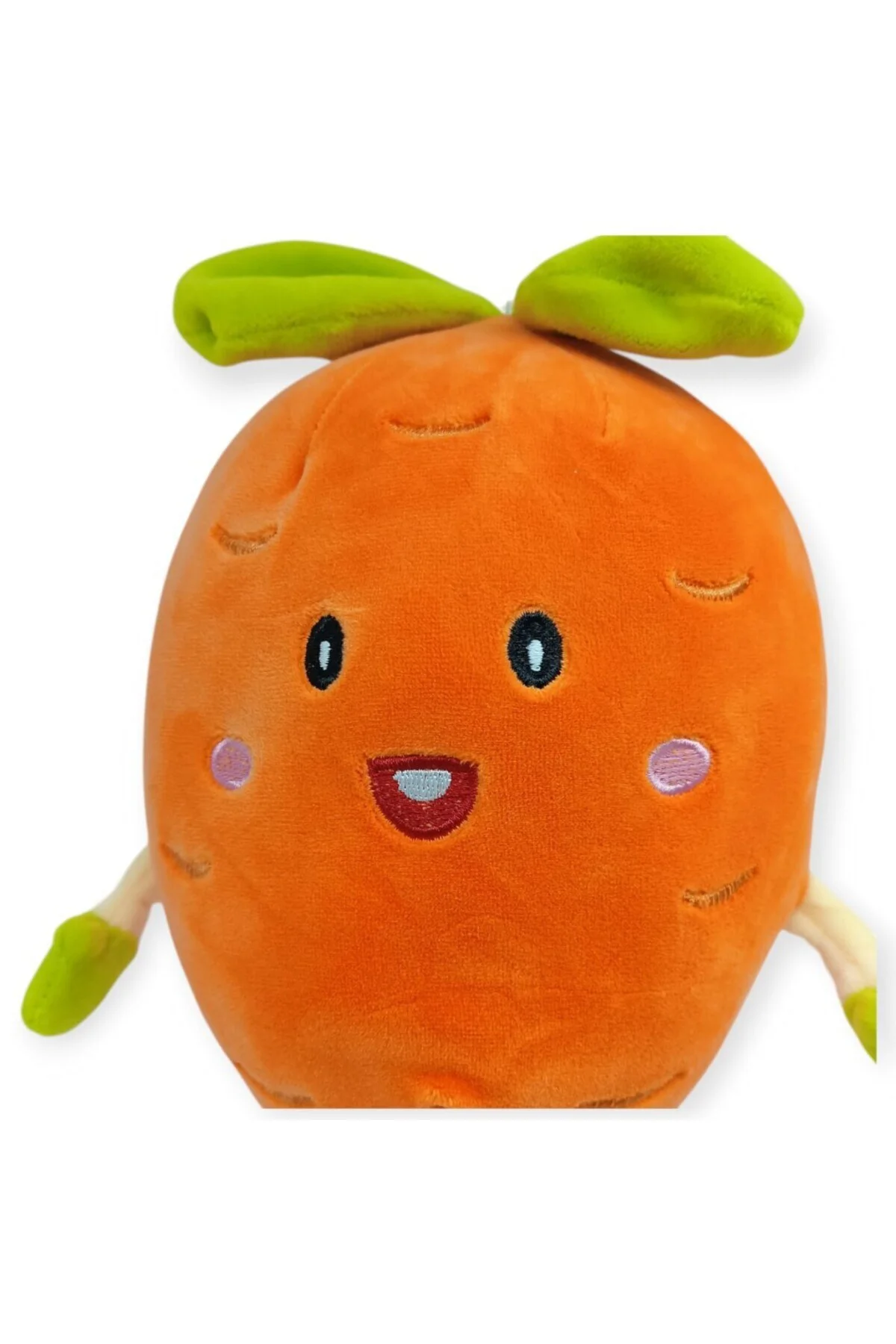 Peluş Meyveler 30 cm - Havuç (Lisinya)