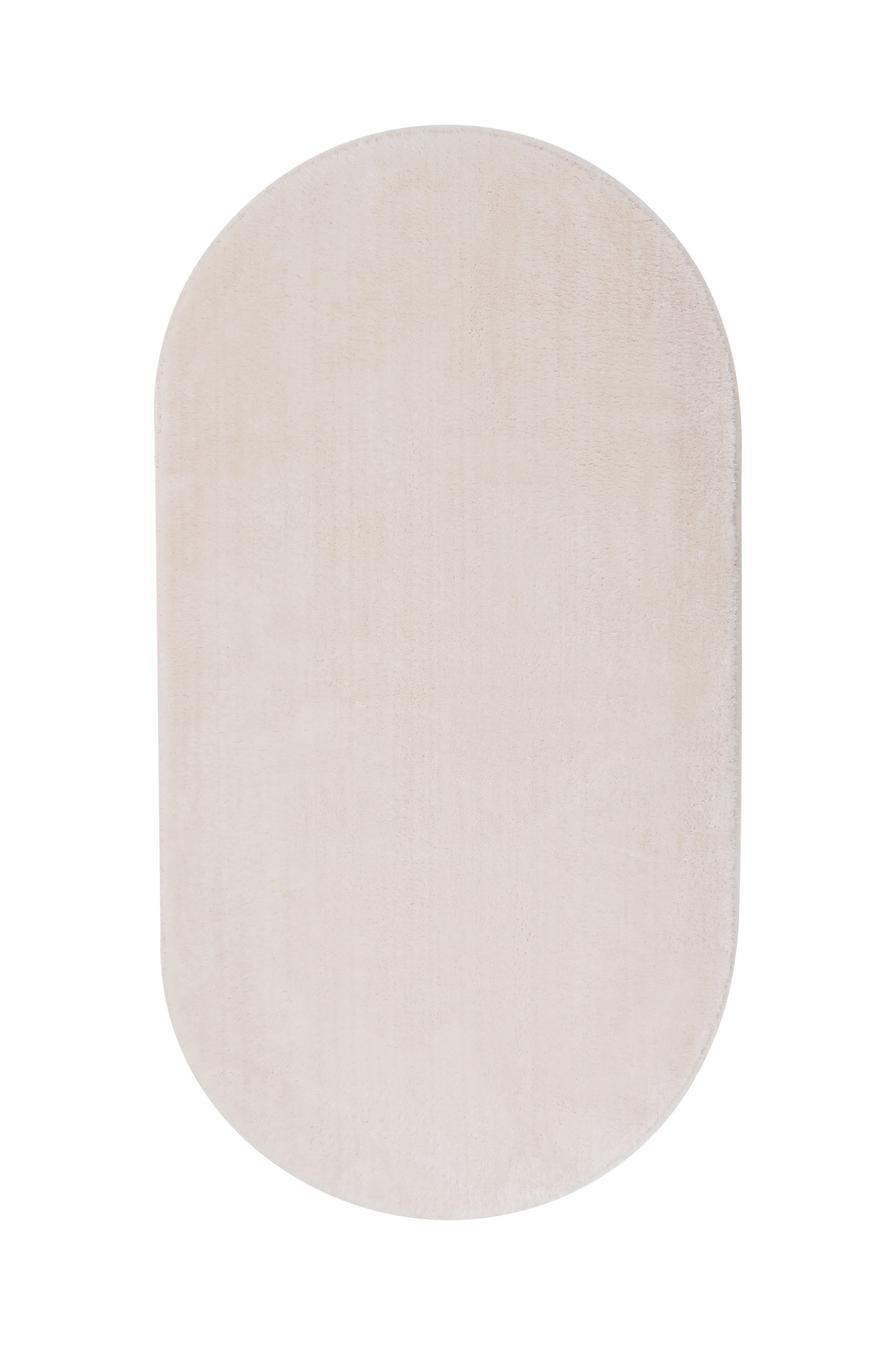 PELUŞ Oval Saçaksız HALI VİZON RENK Silinebilir Yolluk 60x350