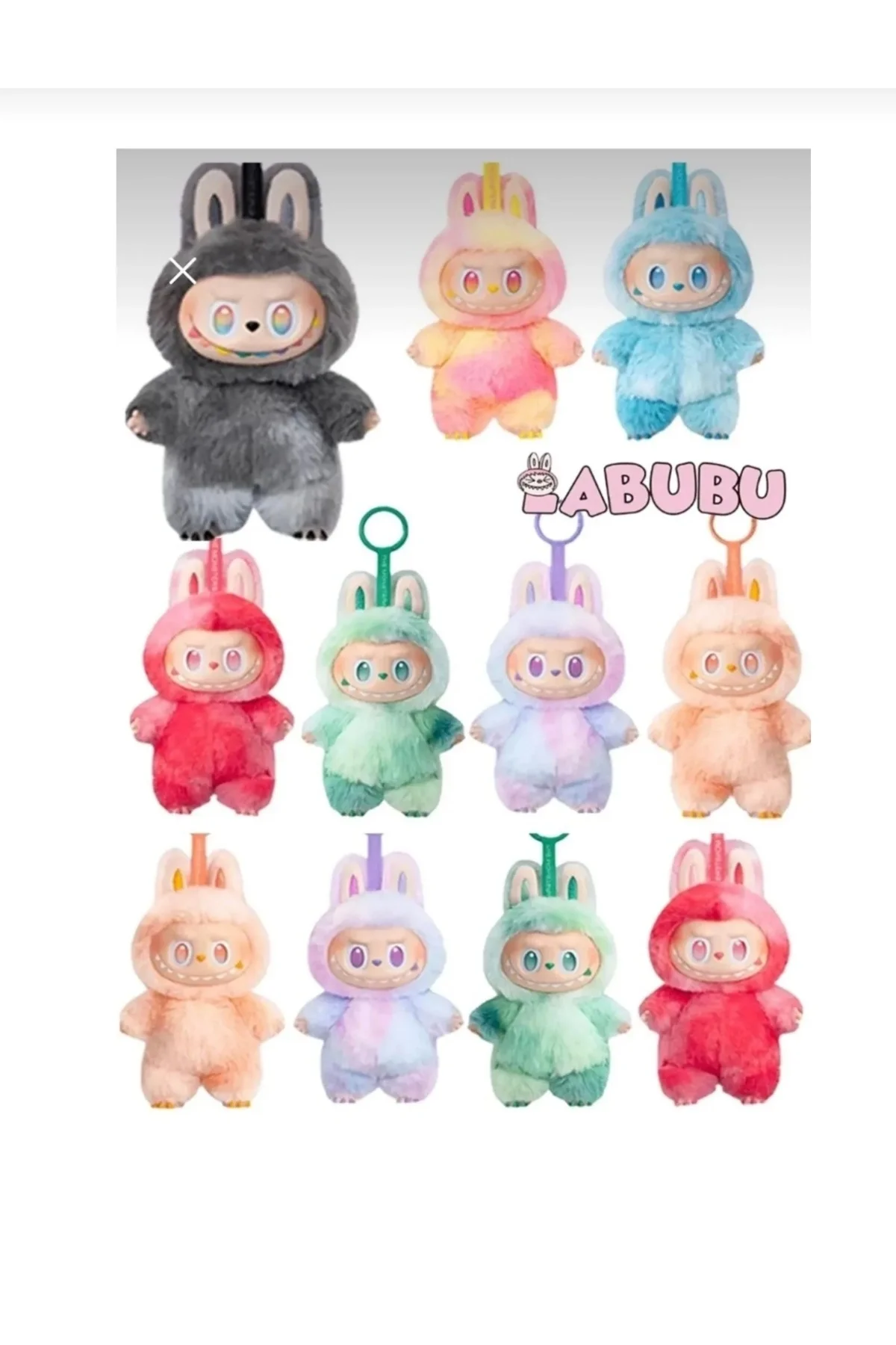 Peluş oyuncak anahtarlık figür 16 cm kutulu 3+ yaş tekli paket açılınca iade yok