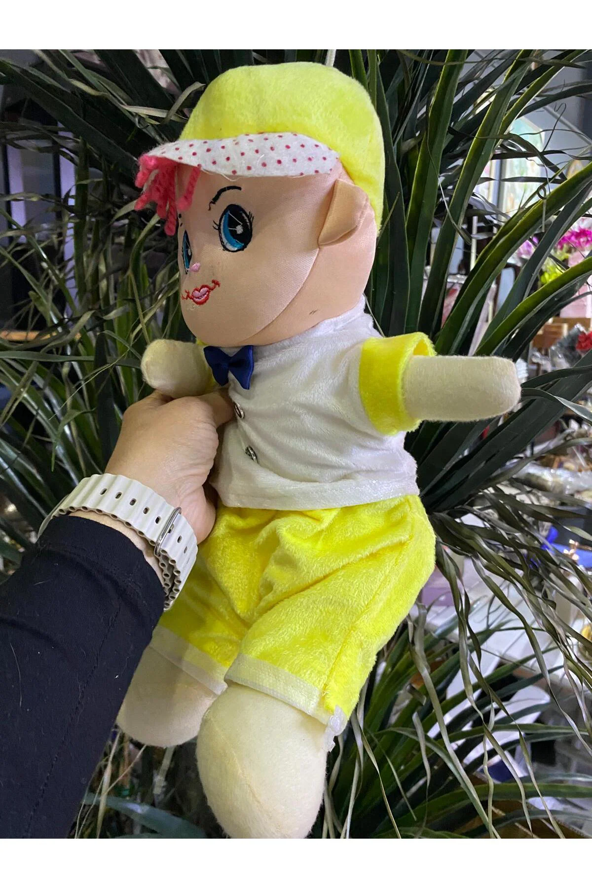 Peluş Oyuncak Bebek (sarı) Peluş Oyuncak Bebek (sarı)