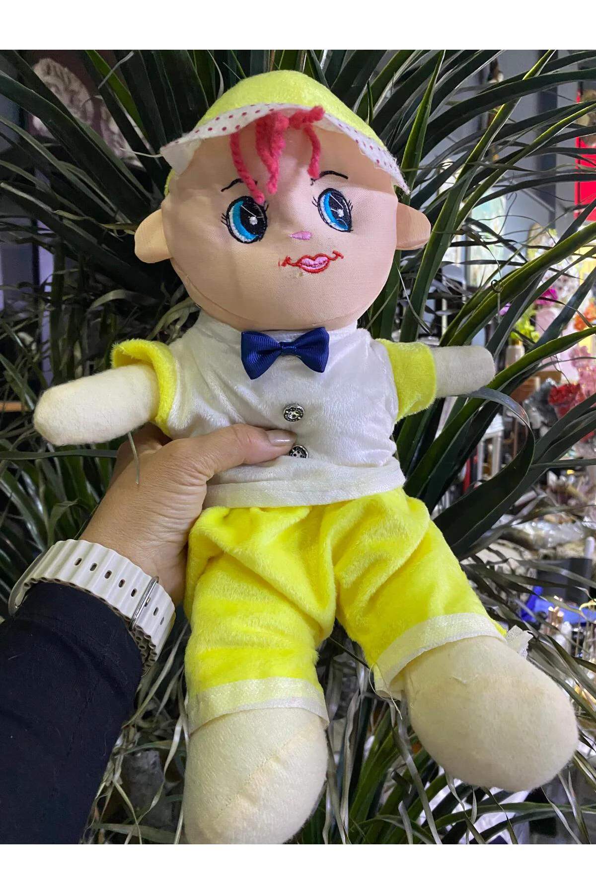Peluş Oyuncak Bebek (sarı) Peluş Oyuncak Bebek (sarı)