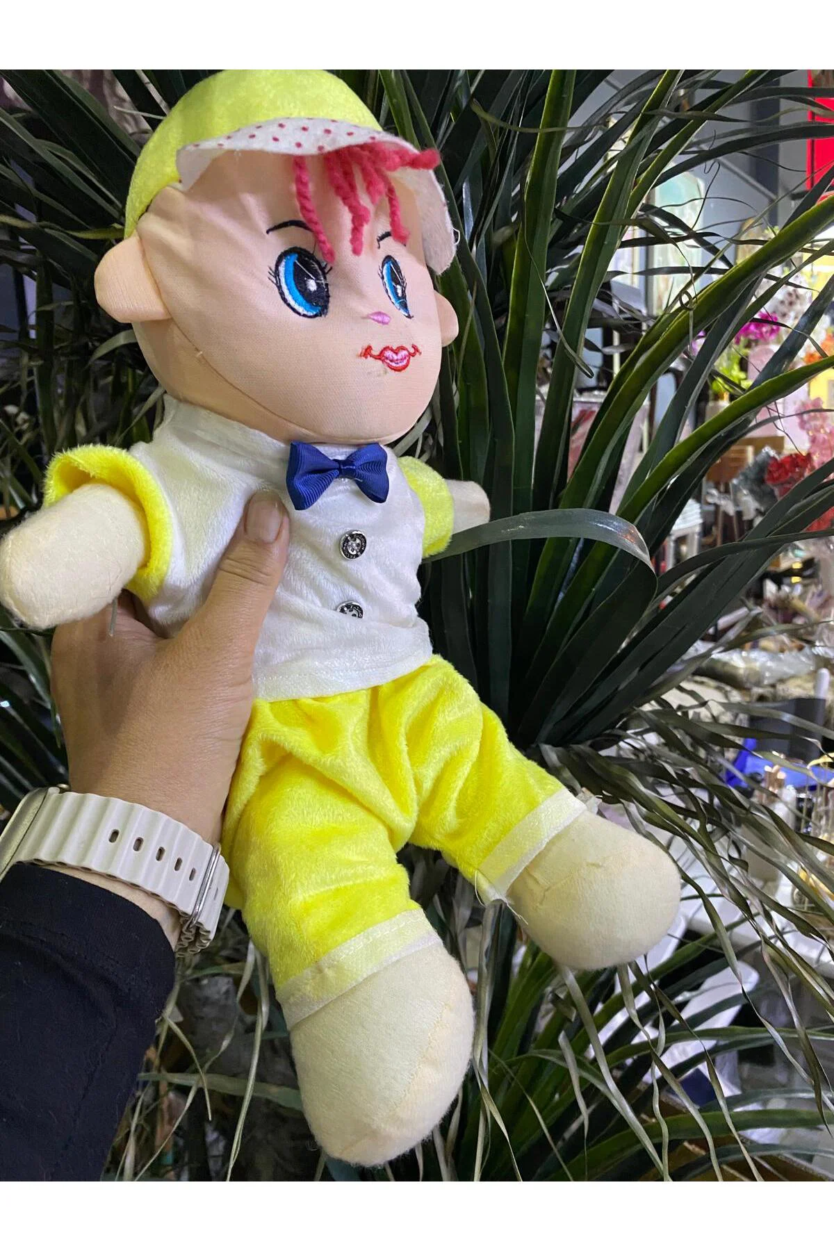Peluş Oyuncak Bebek (sarı) Peluş Oyuncak Bebek (sarı)