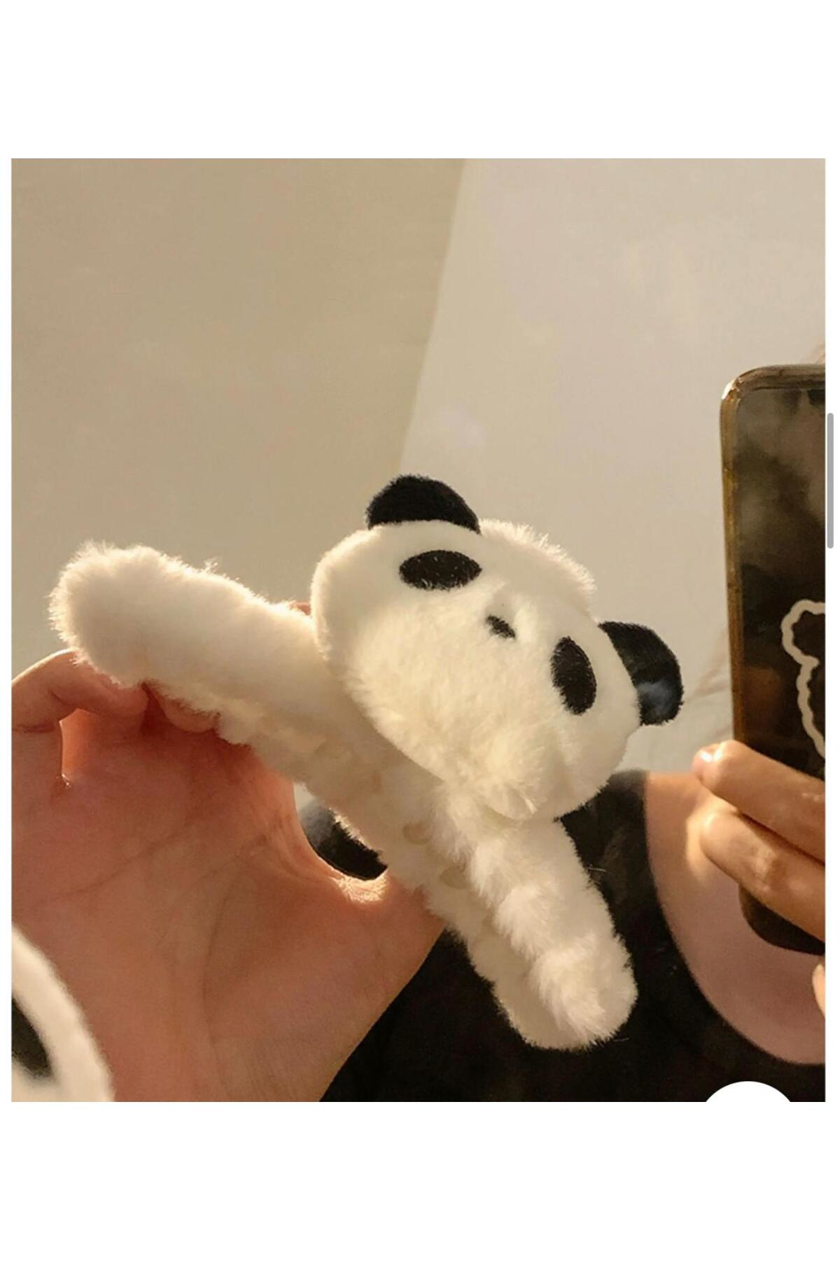 Arescollection Peluş Panda Mandal Toka