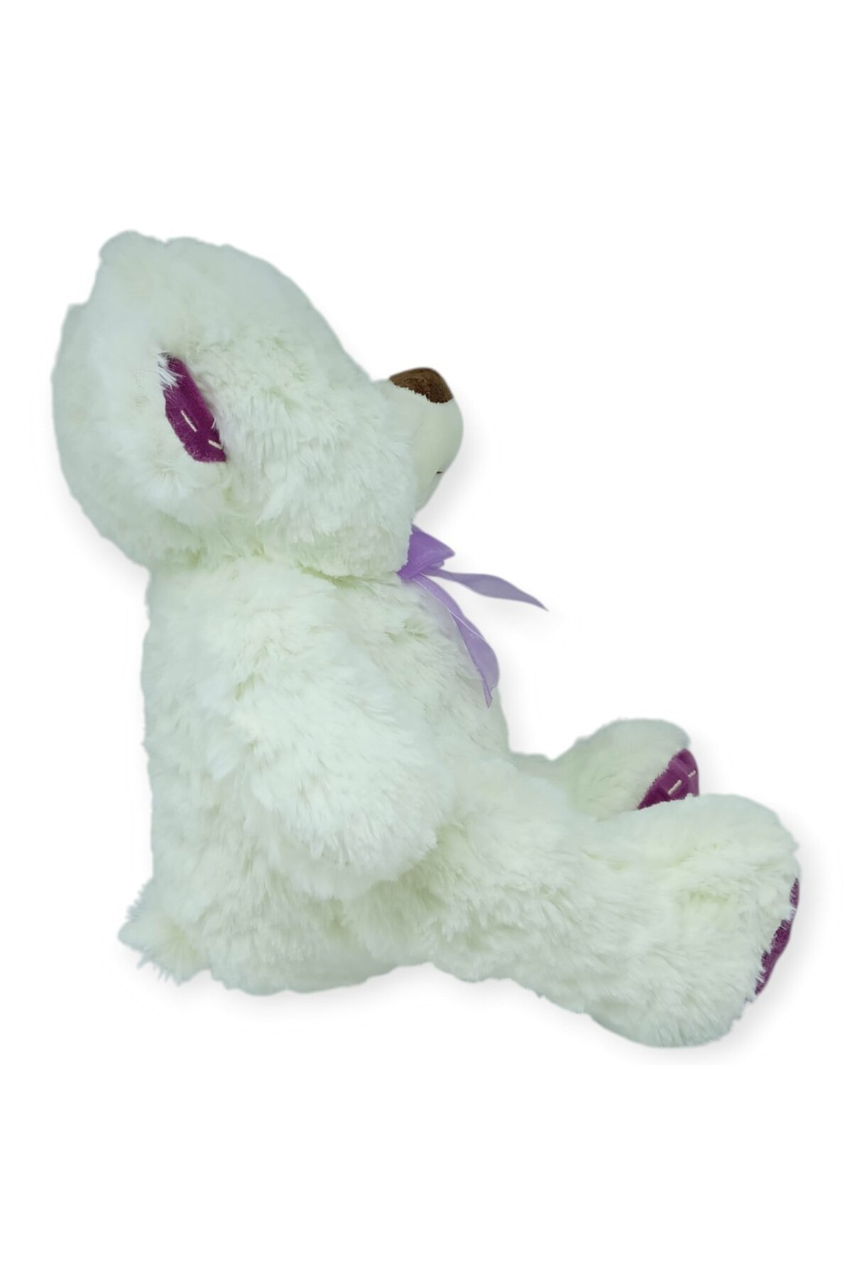 Peluş Papyonlu Ayıcık 40 cm - Beyaz (Lisinya) Peluş Papyonlu Ayıcık 40 cm - Beyaz (Lisinya)