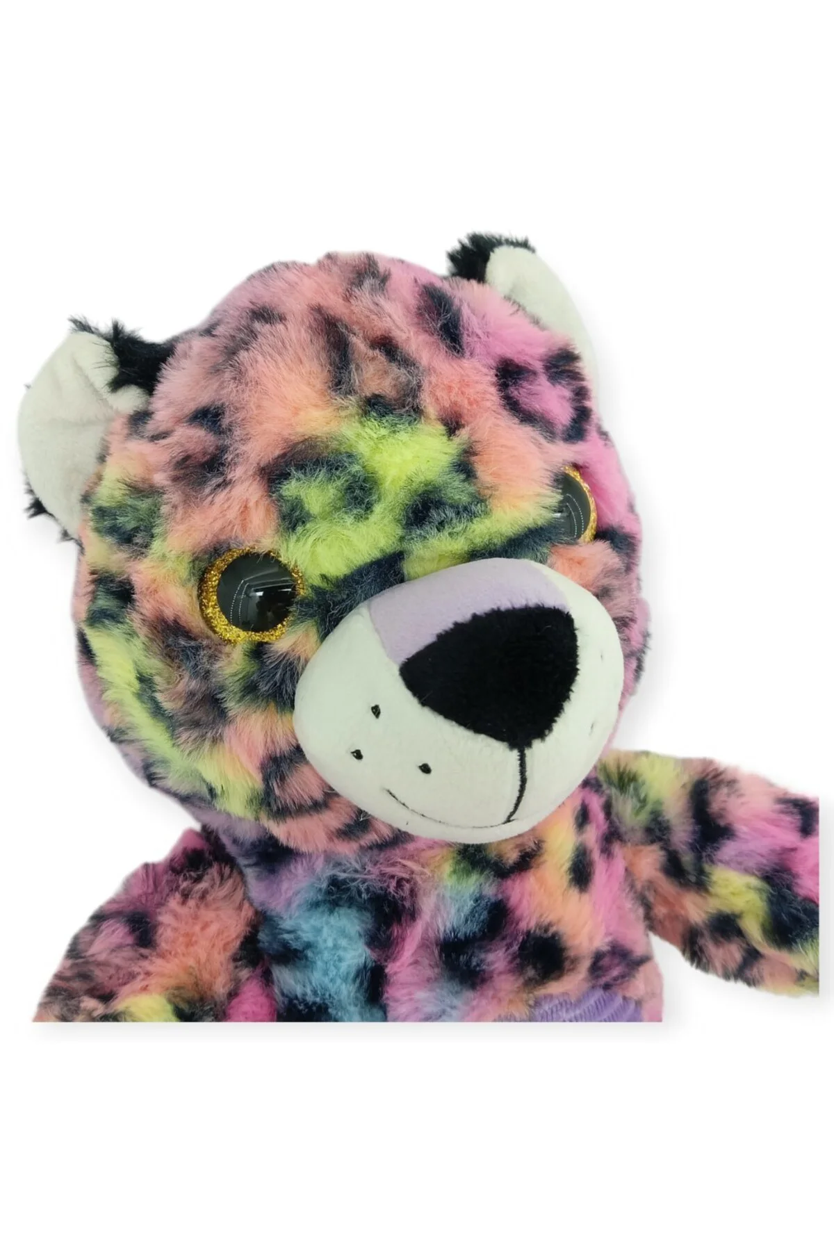 Peluş Renkli Hayvanlar 38 cm - Ayıcık (Lisinya)