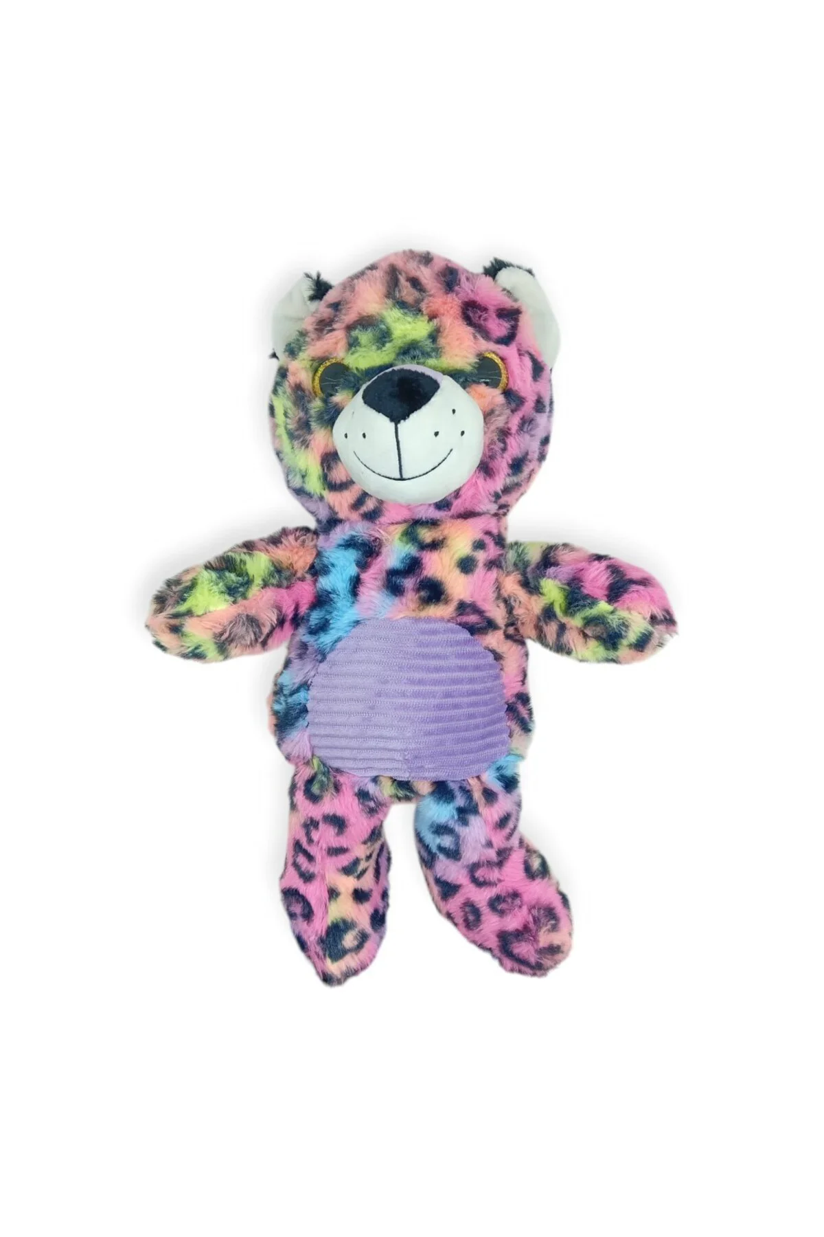 Peluş Renkli Hayvanlar 38 cm - Ayıcık (Lisinya)