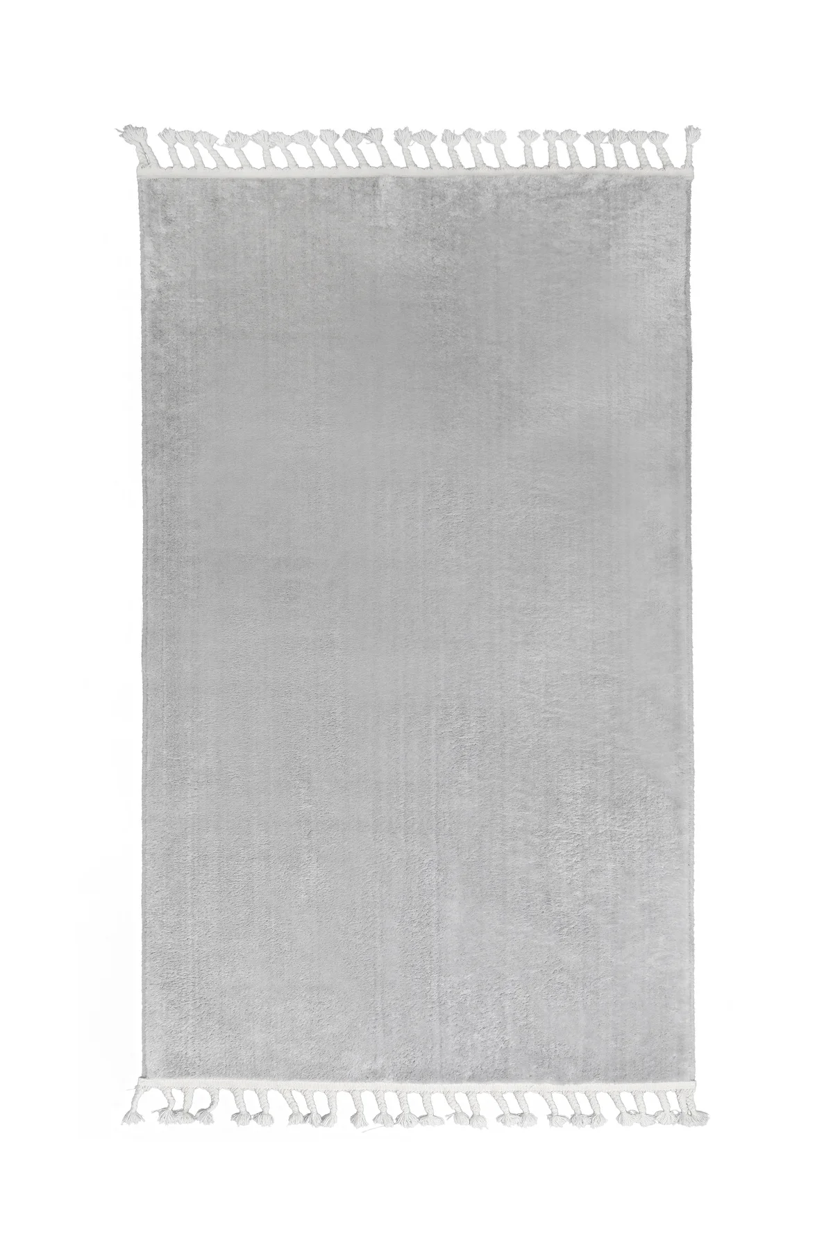PELUŞ Saçaklı HALI AÇIK GRİ RENK Silinebilir 200x250