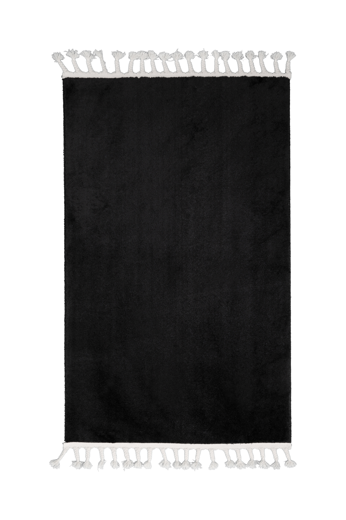 PELUŞ Saçaklı HALI SİYAH RENK Silinebilir 160x500 Fiyatı, Yorumları ve Özellikleri