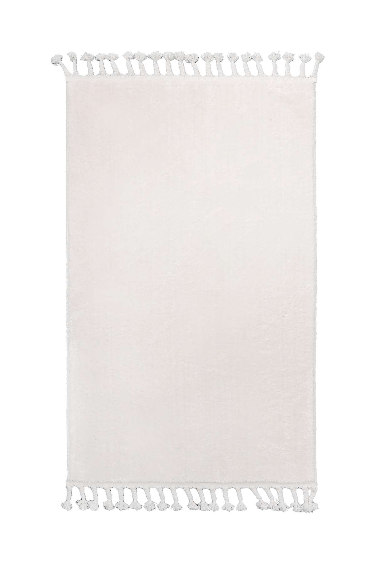 PELUŞ Saçaklı HALI VİZON RENK Silinebilir 60x400