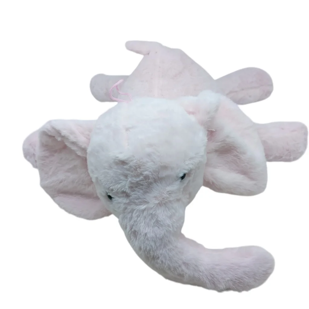 Peluş Sevimli Hayvanlar 65 cm Uyku Arkadaşım Fil - Pembe - 1 ADET