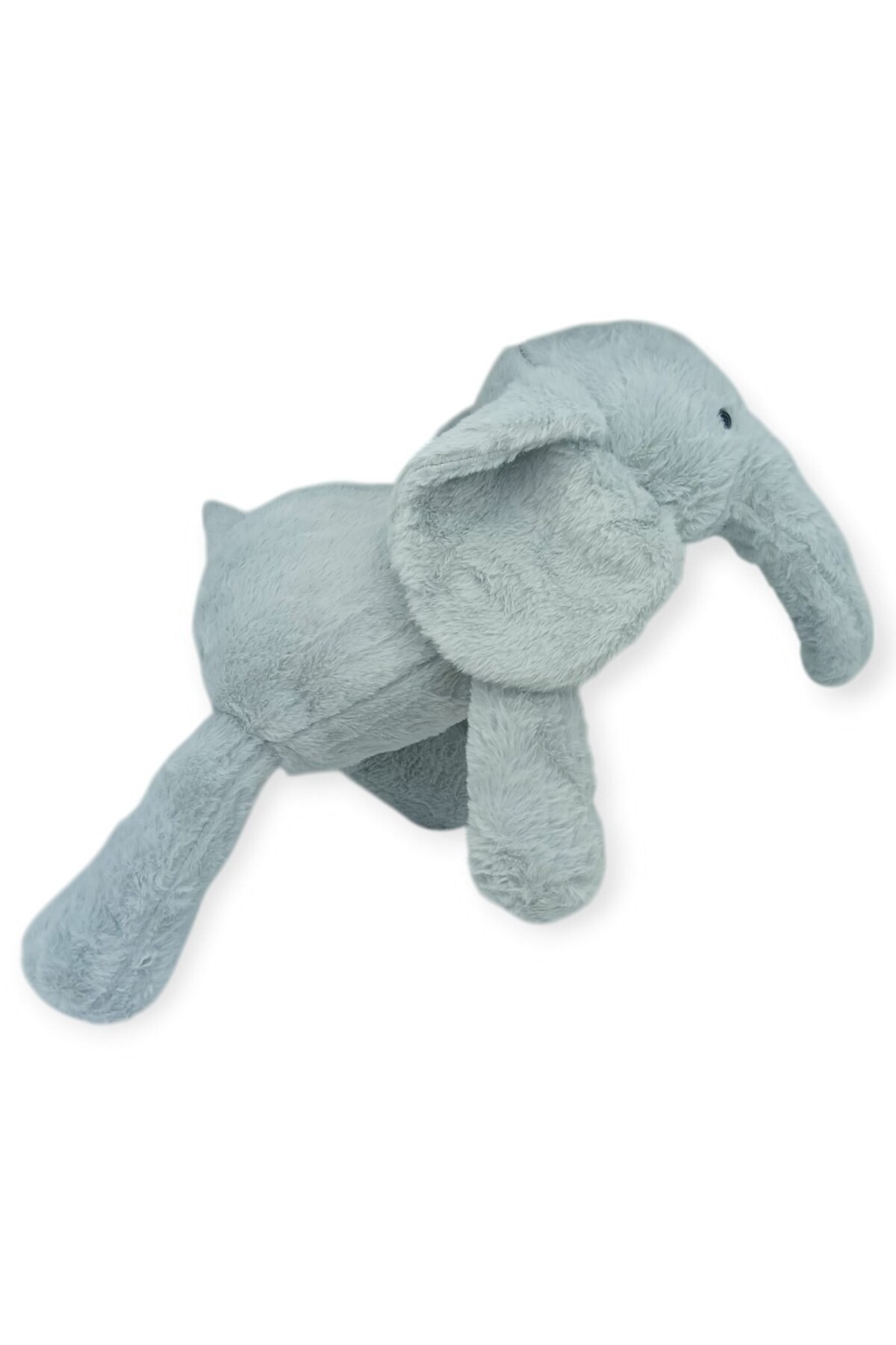 Peluş Sevimli Hayvanlar 65 cm Uyku Arkadaşım Fil - Gri (Lisinya)