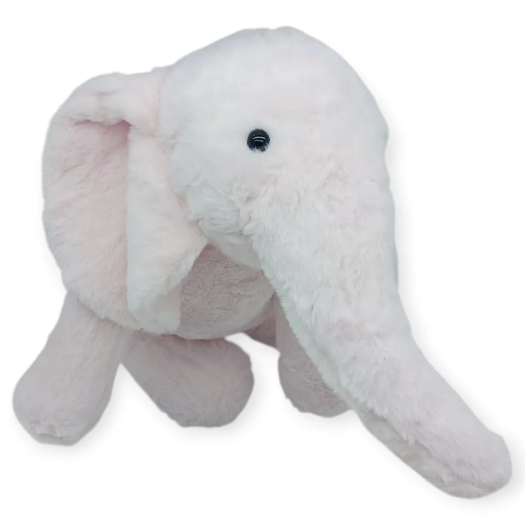 Peluş Sevimli Hayvanlar 65 cm Uyku Arkadaşım Fil - Pembe - 1 ADET