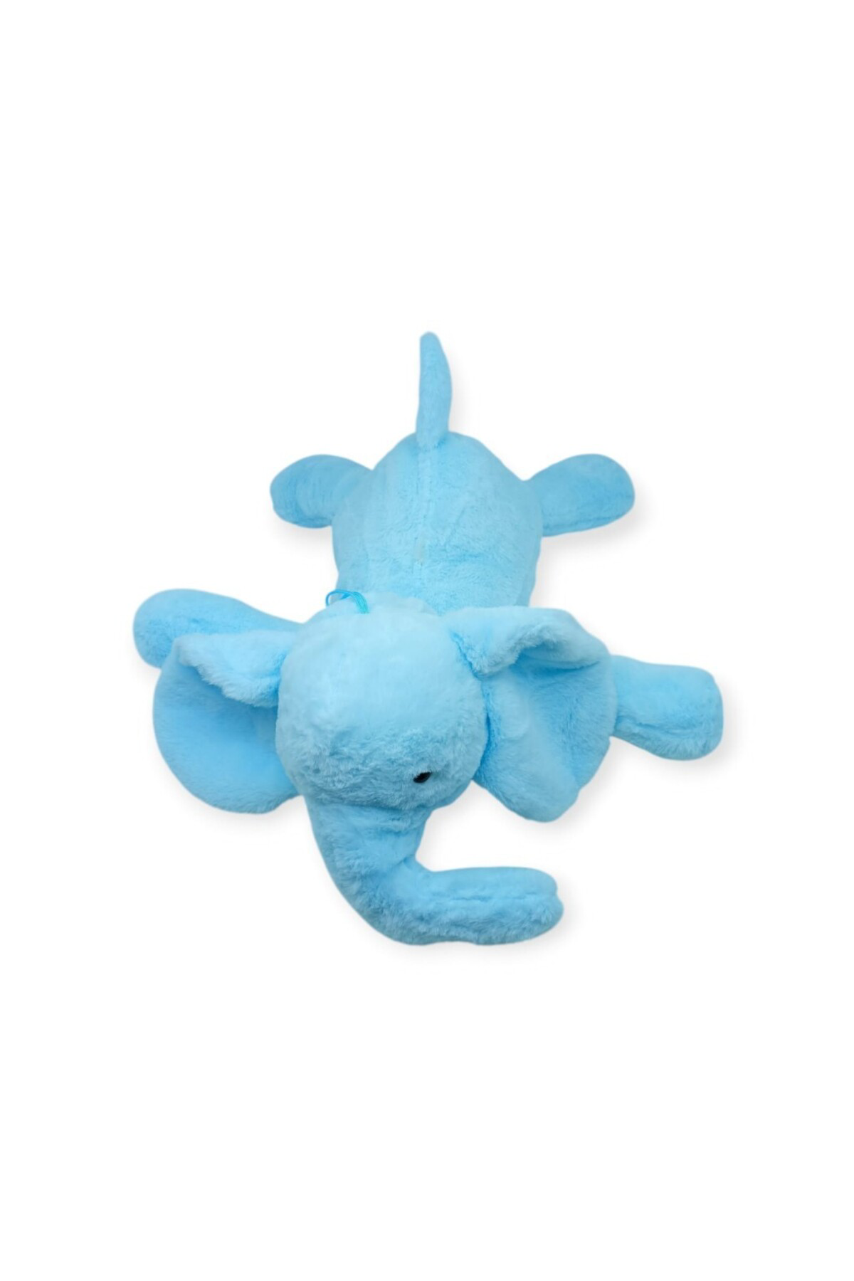 Peluş Sevimli Hayvanlar 65 cm Uyku Arkadaşım Fil - Mavi (Lisinya)